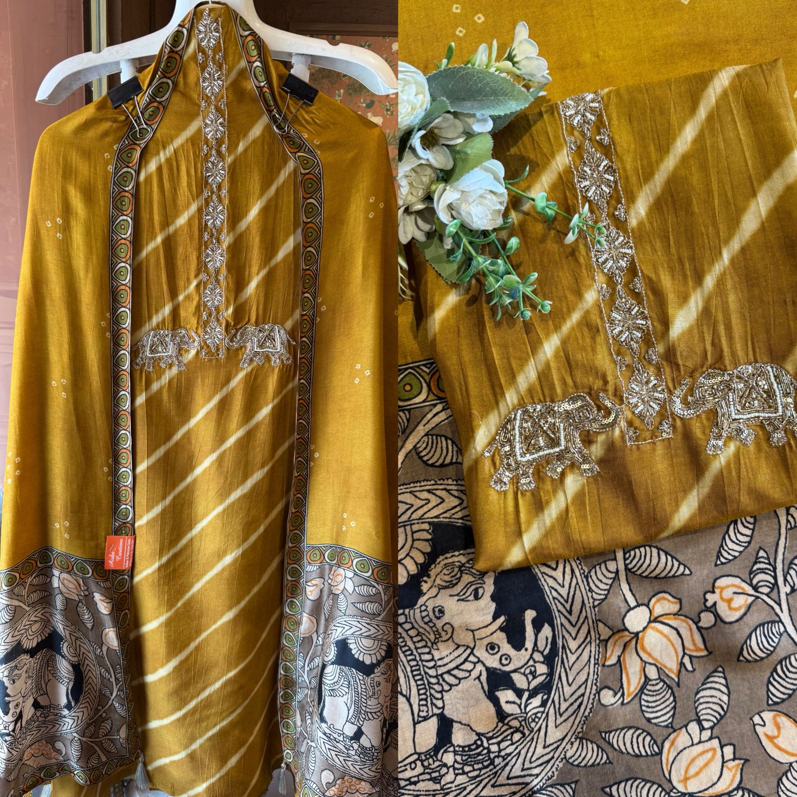 Striking ethnic kurta