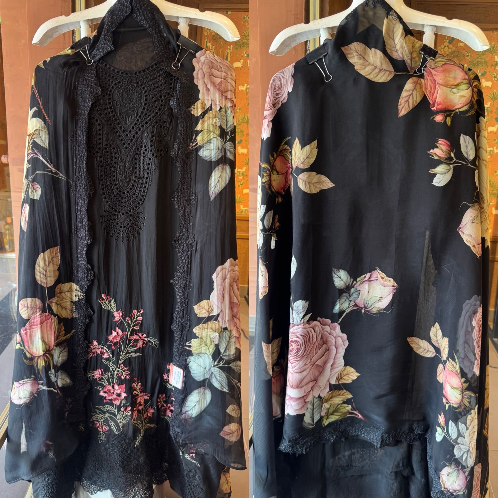 Organza Unstitched Suit