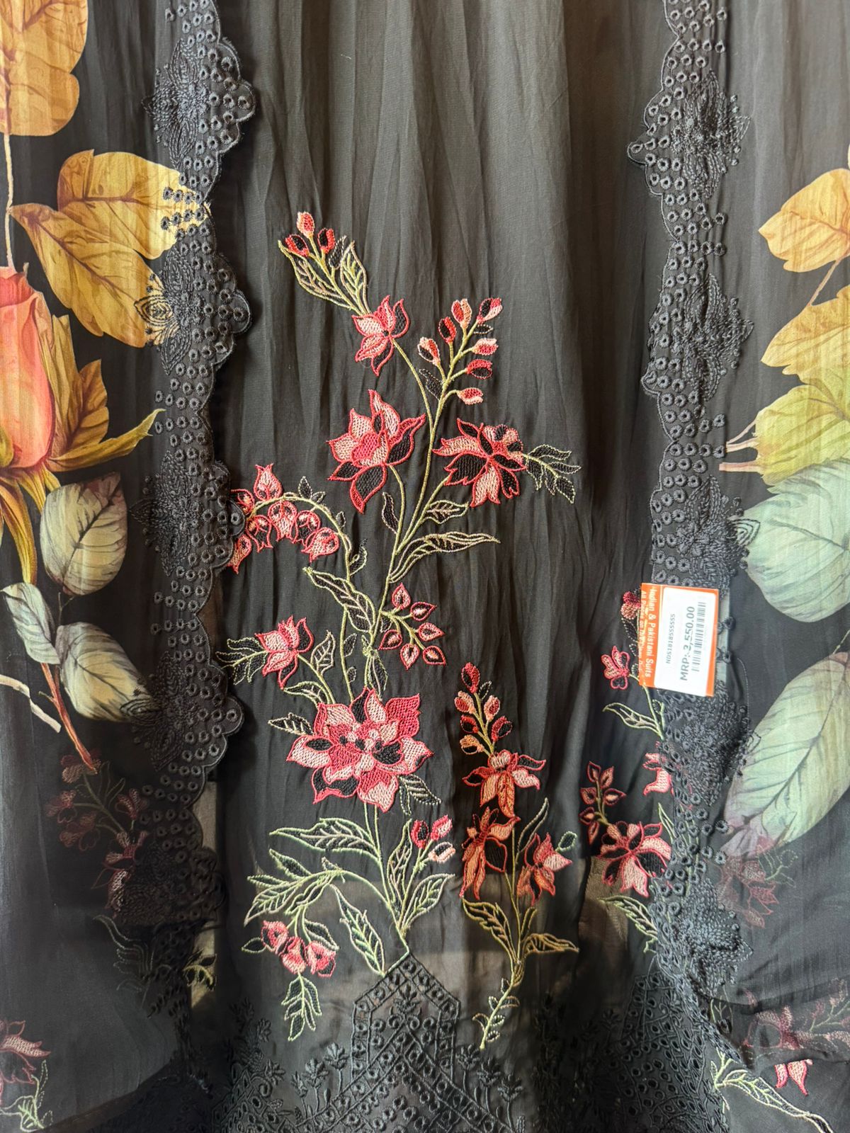 Organza Unstitched Suit