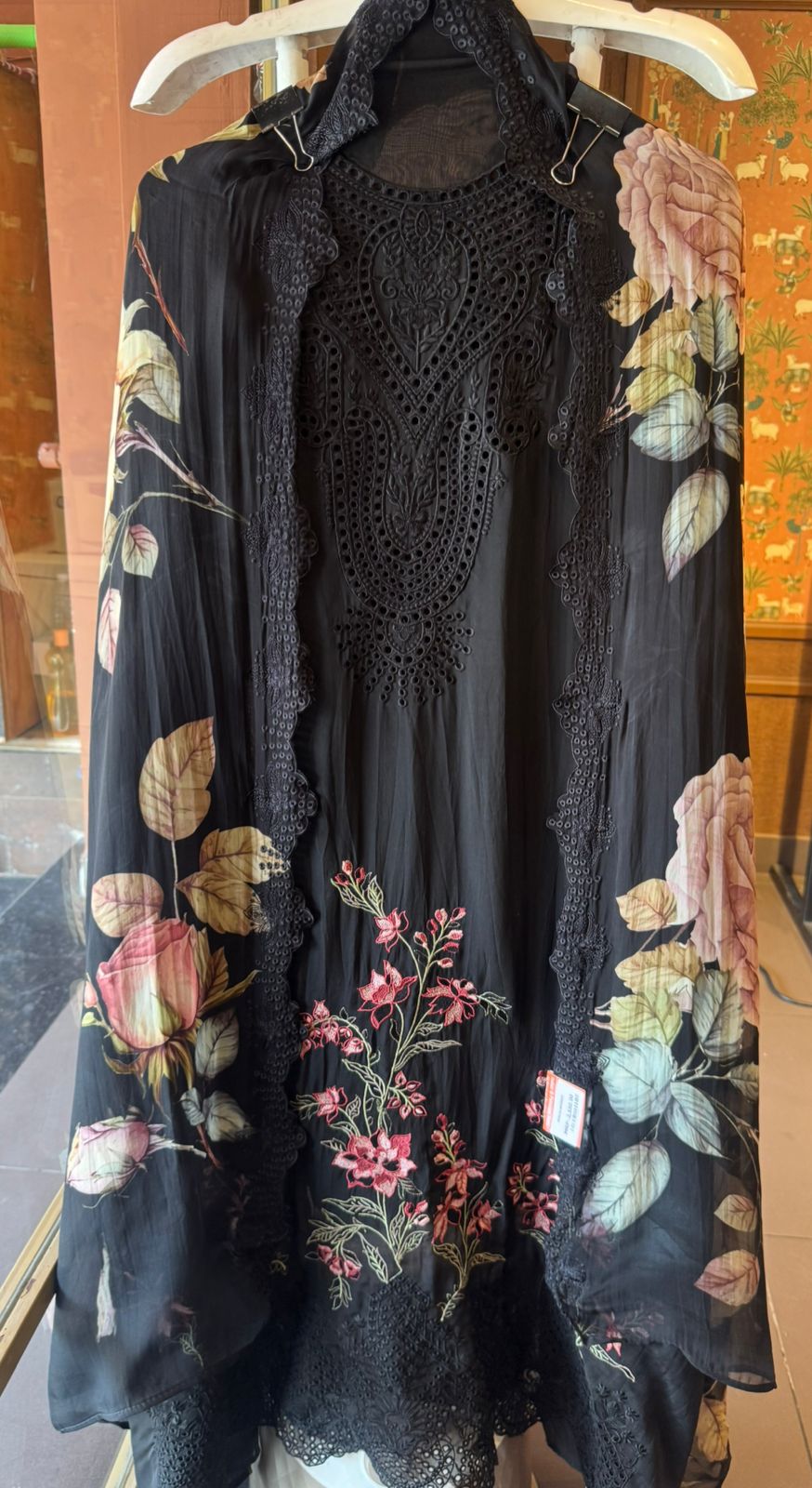 Organza Unstitched Suit