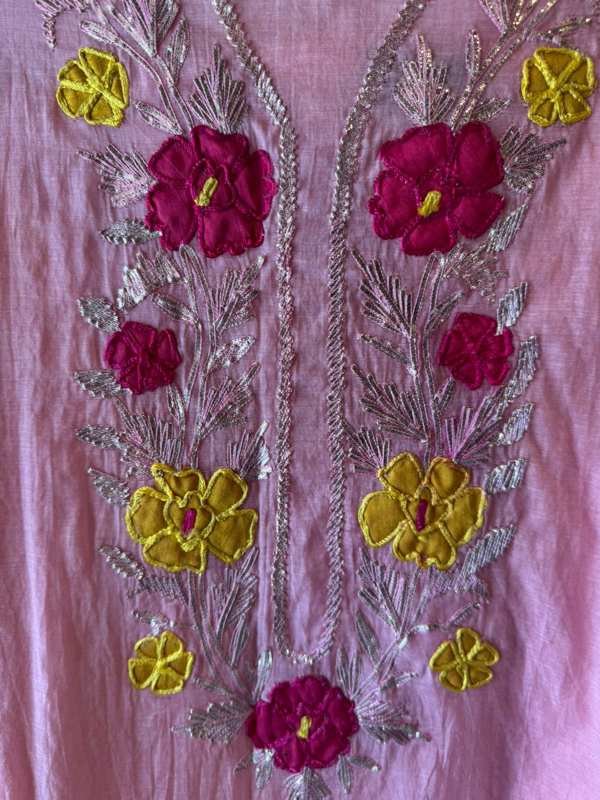 Hand-Embroidered Statement Set