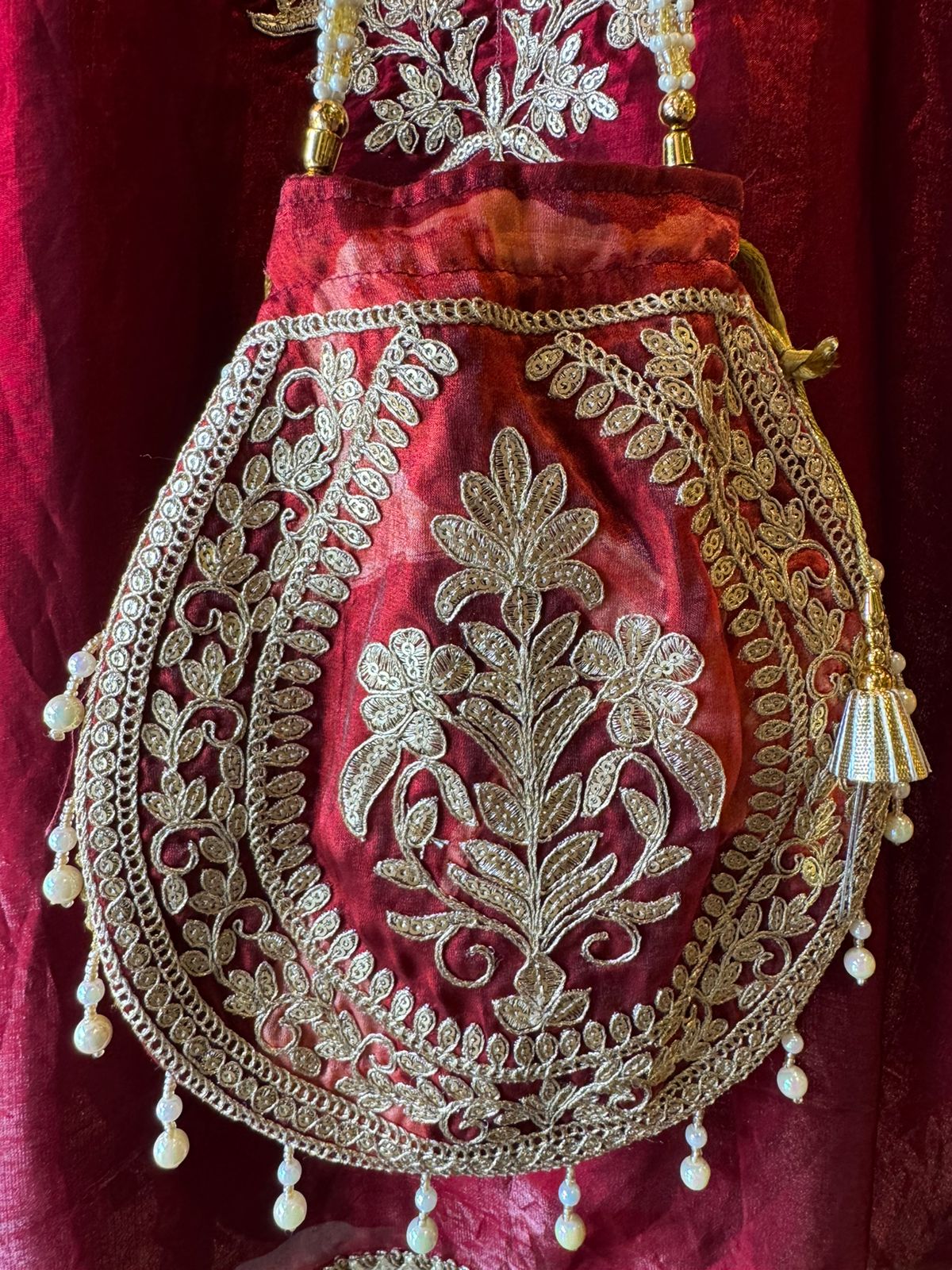 Royal Zari Embroidered Set