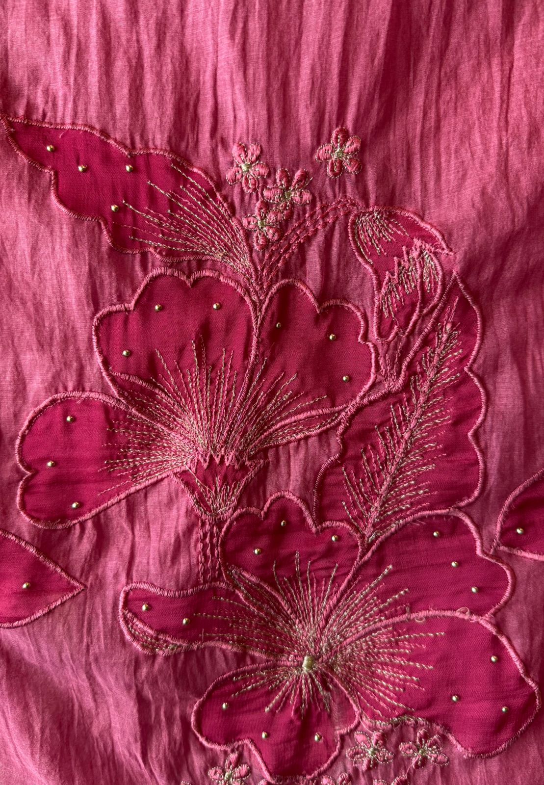 Statement Floral Embroidered Suit