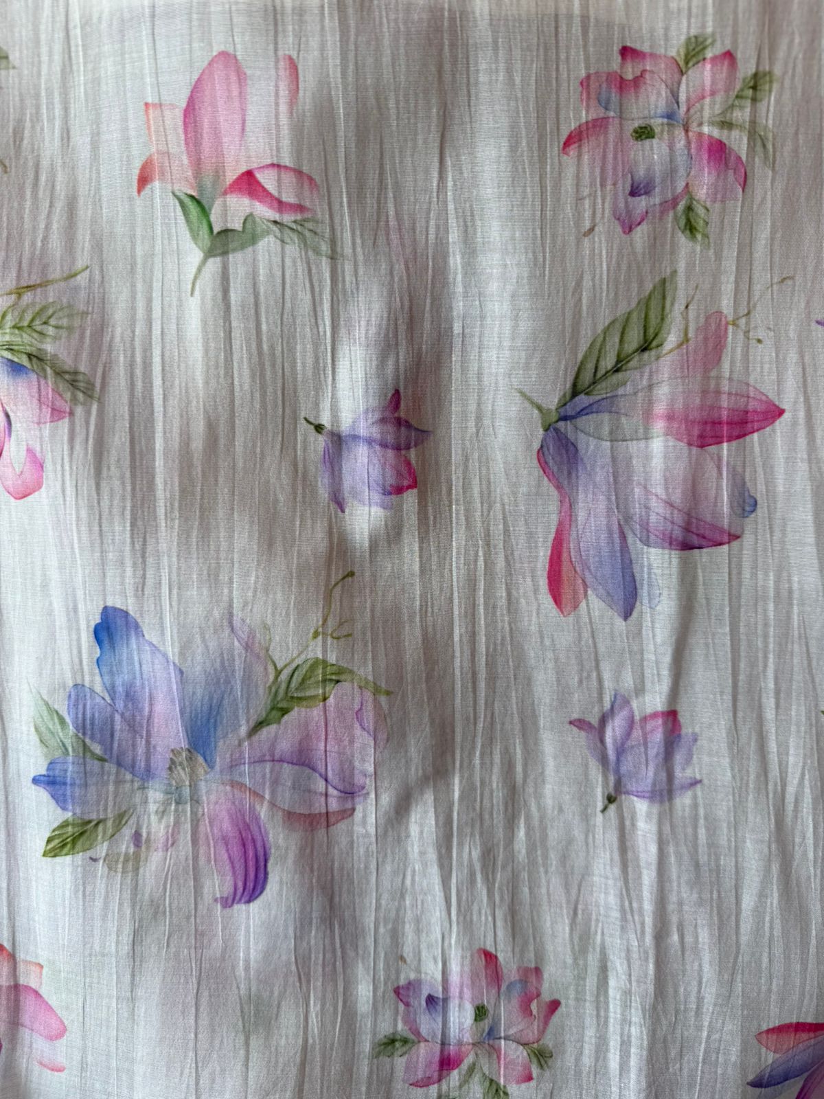 Pure Mul chanderi light weight Unstitched suit