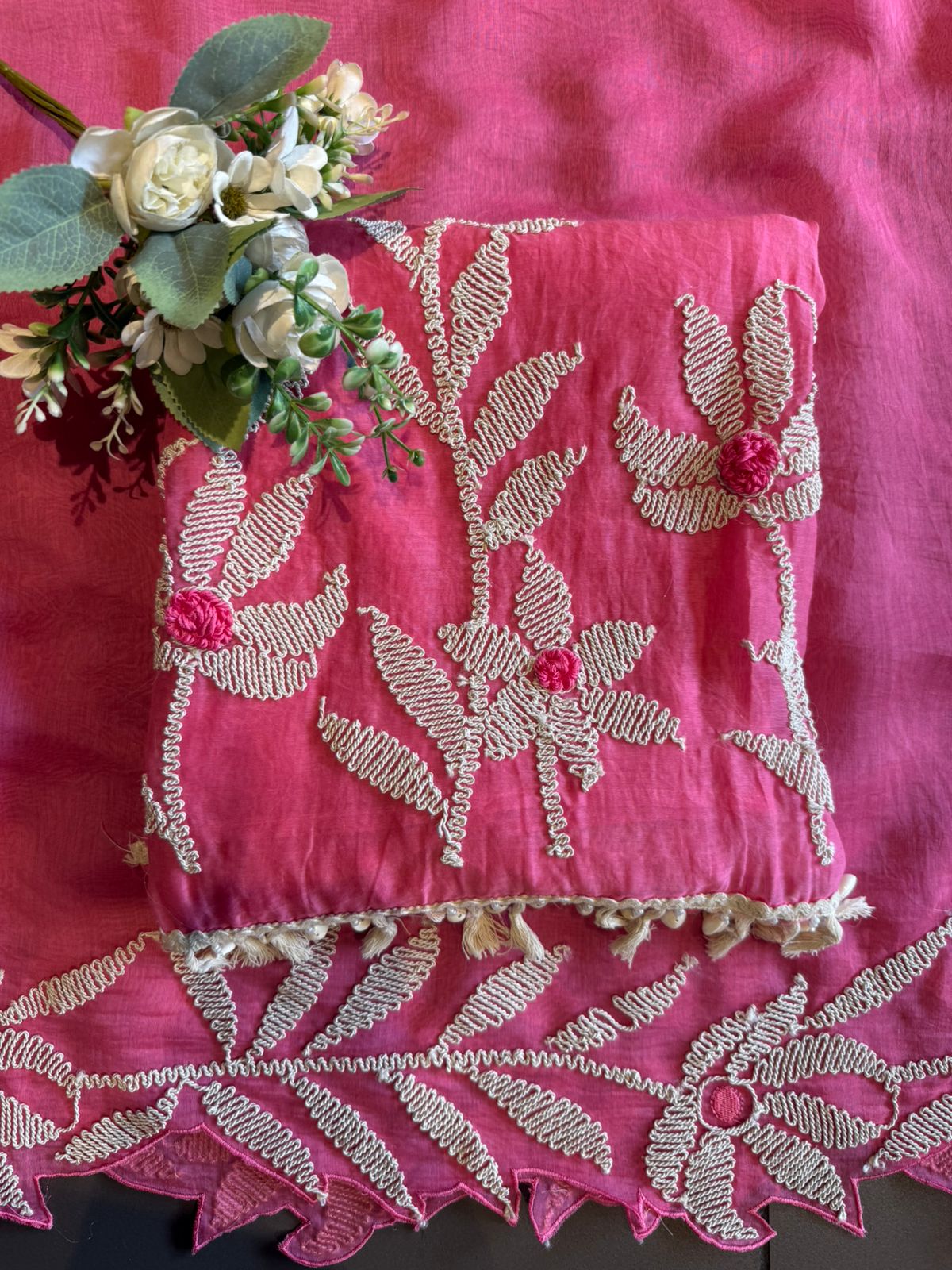 Cord Embroidery Designer Suit