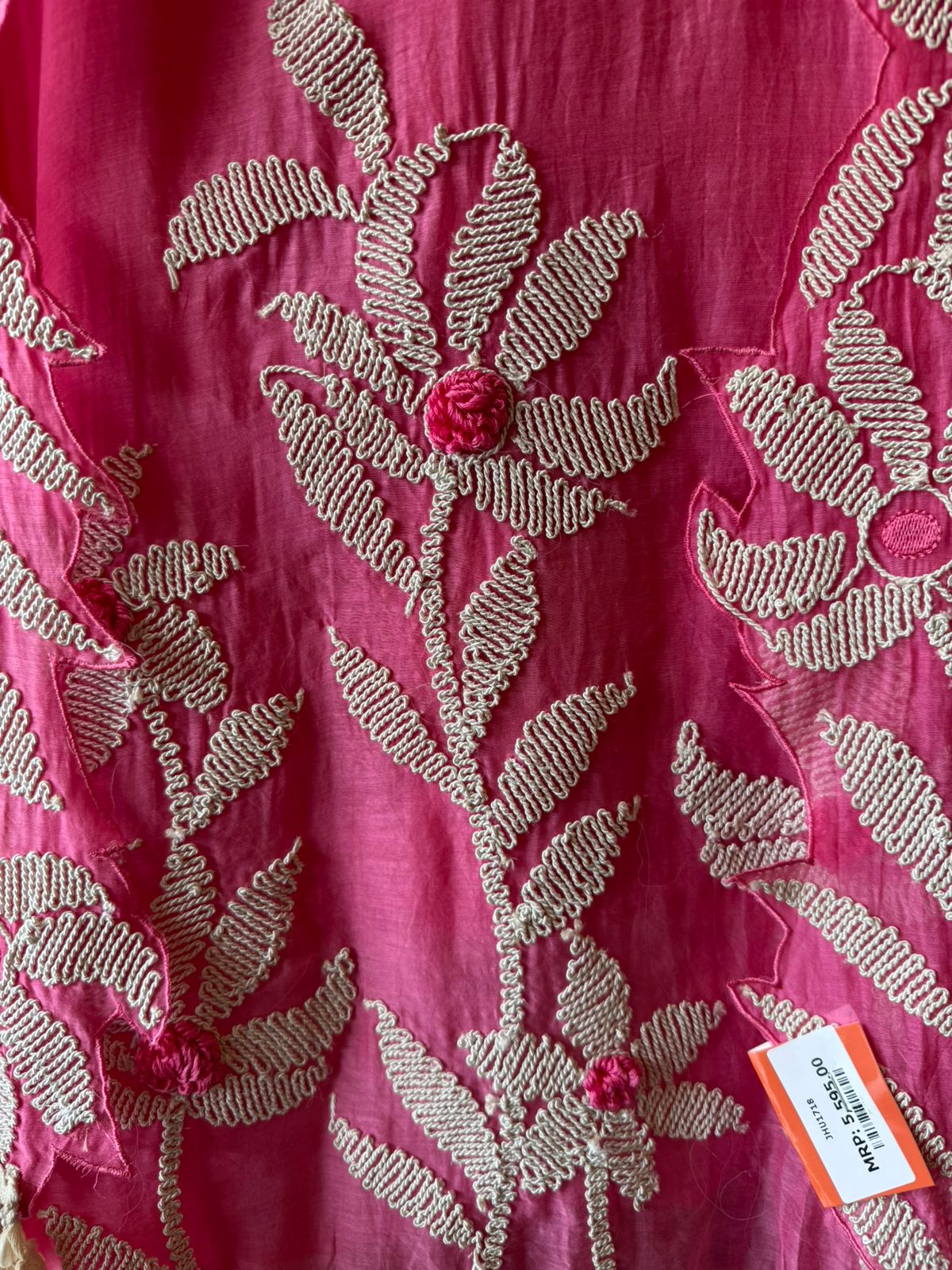 Cord Embroidery Designer Suit