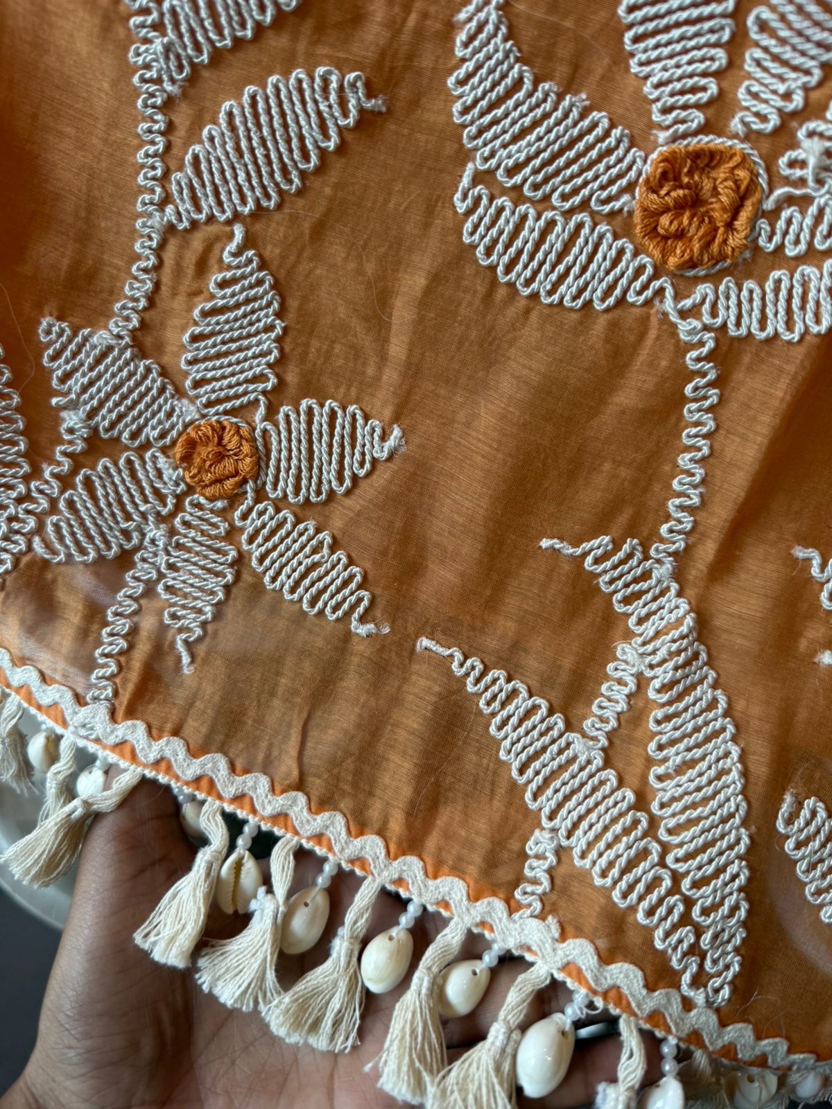 Cord Embroidery Designer Suit