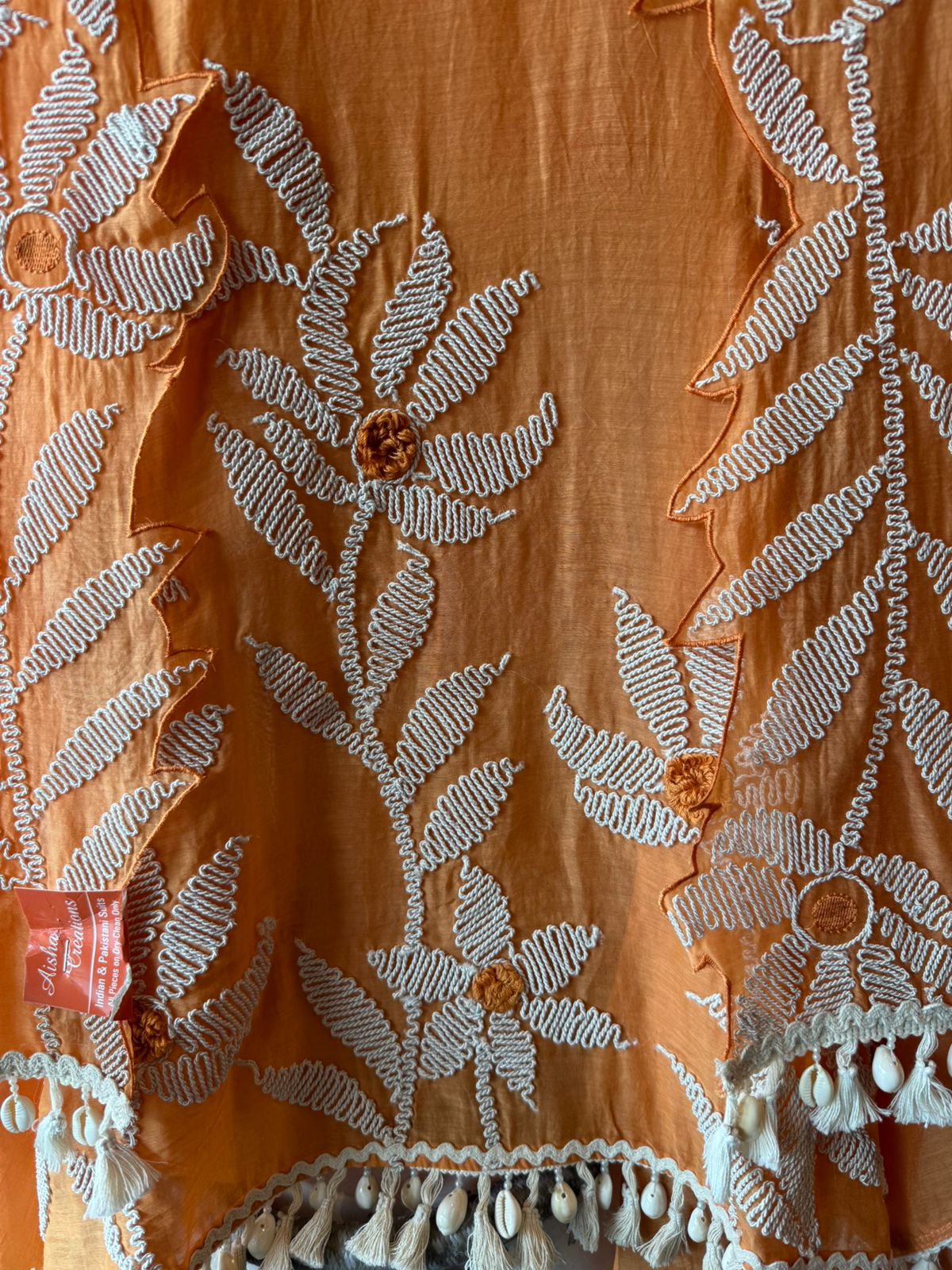 Cord Embroidery Designer Suit