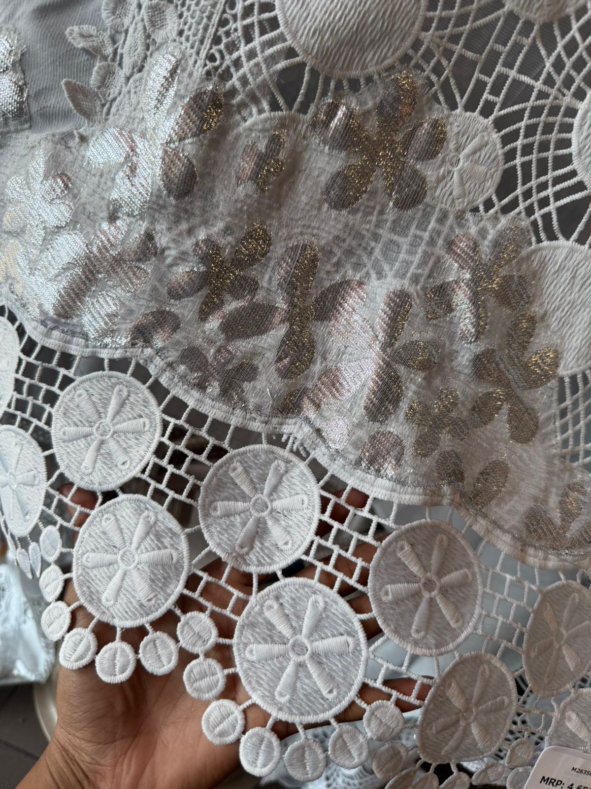 Cutwork Lace Designer Suit