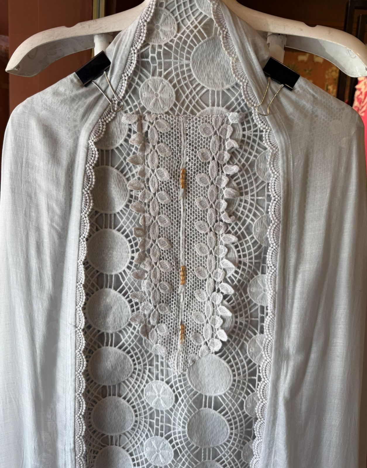 Cutwork Lace Designer Suit