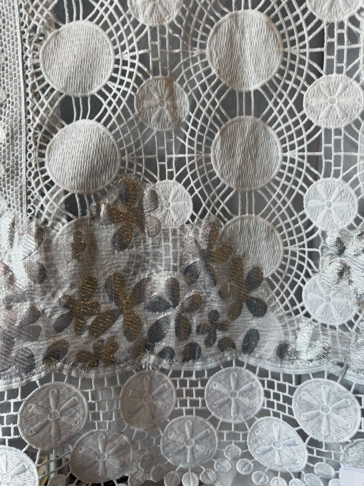 Cutwork Lace Designer Suit