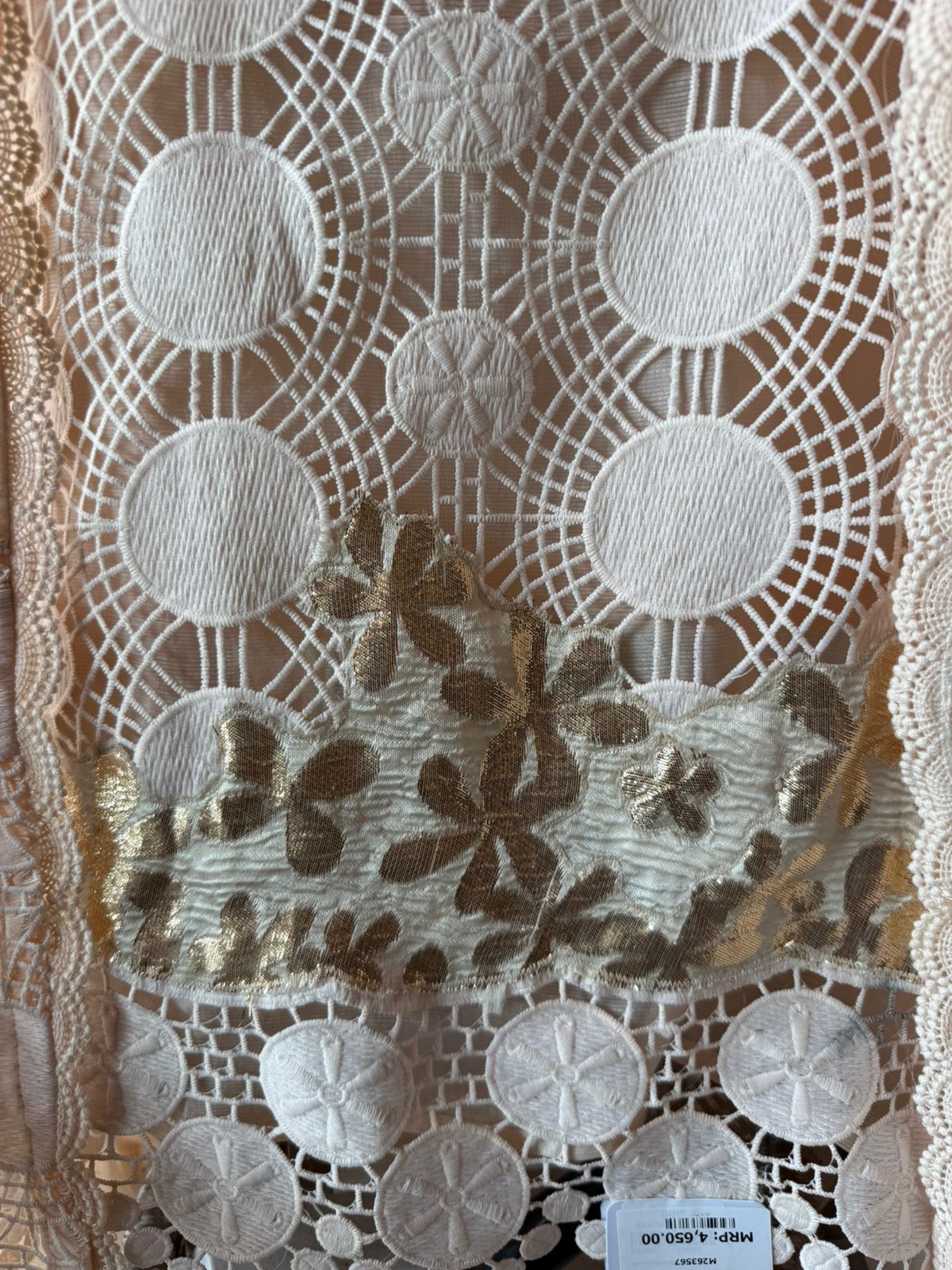 Cutwork Lace Designer Suit