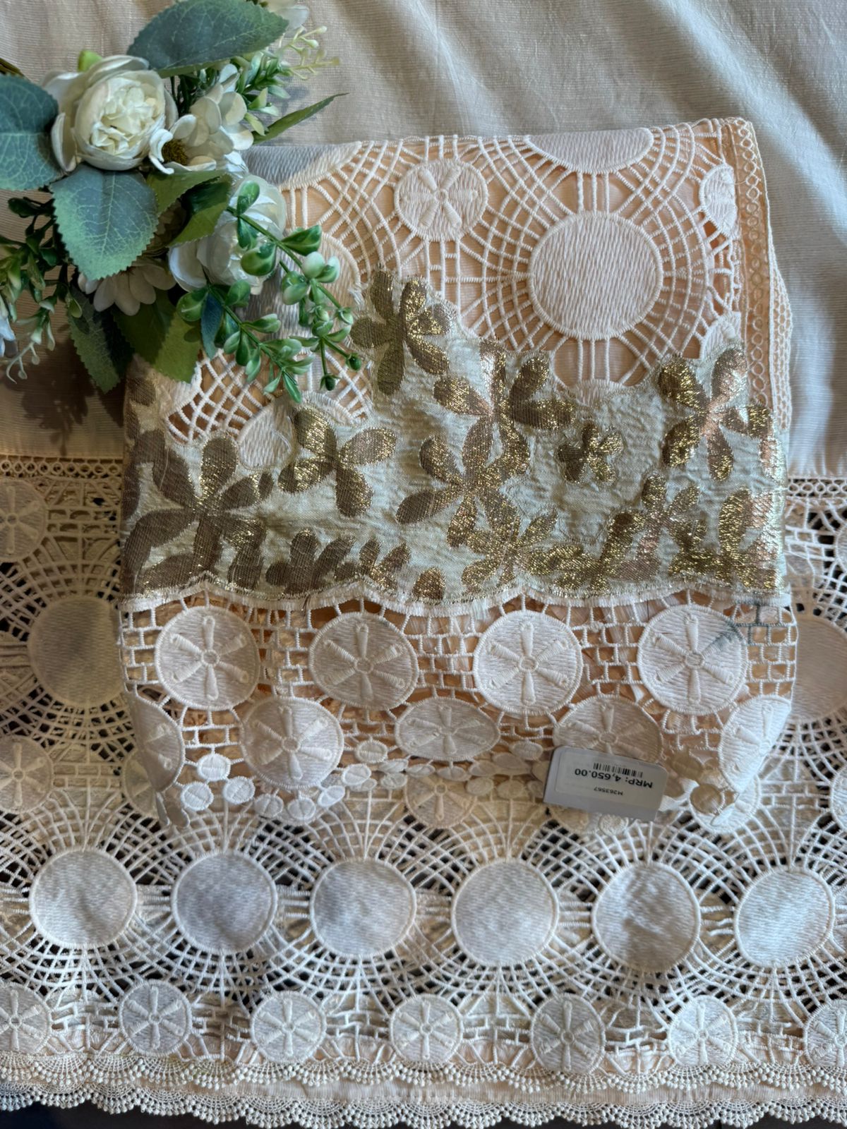 Cutwork Lace Designer Suit