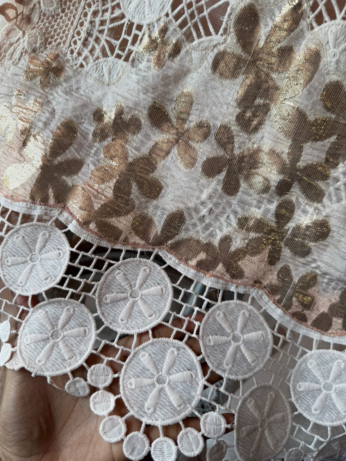 Cutwork Lace Designer Suit
