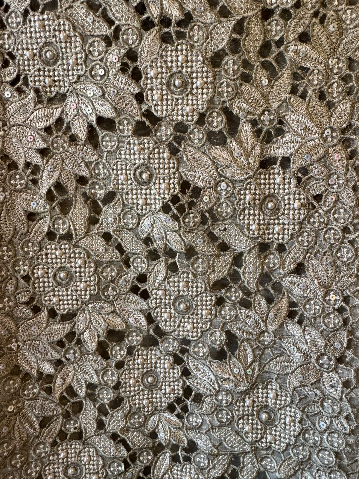 Embroidered Statement Unstitched Suit Set