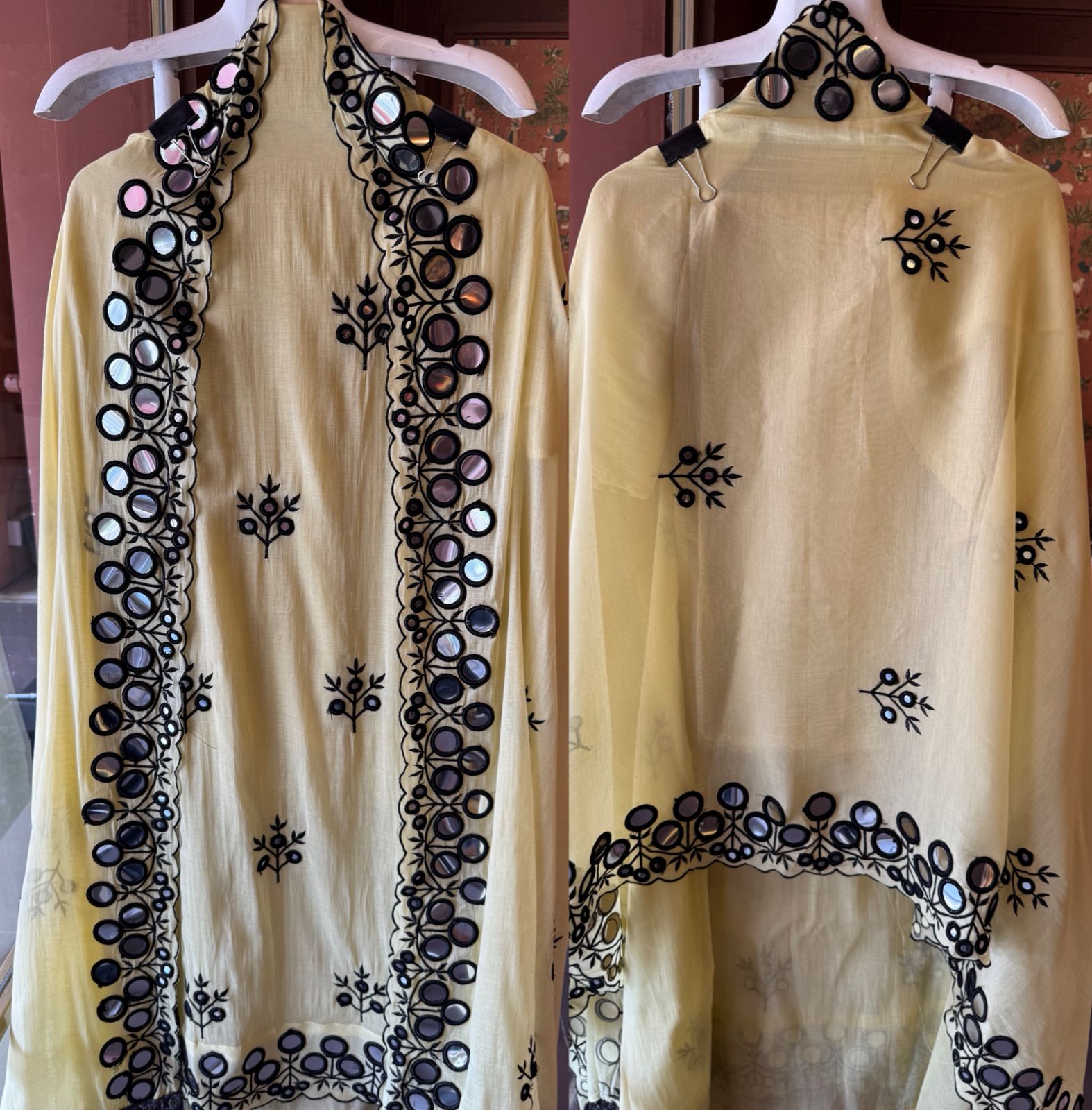 Paper Mirror Work Classic Suit