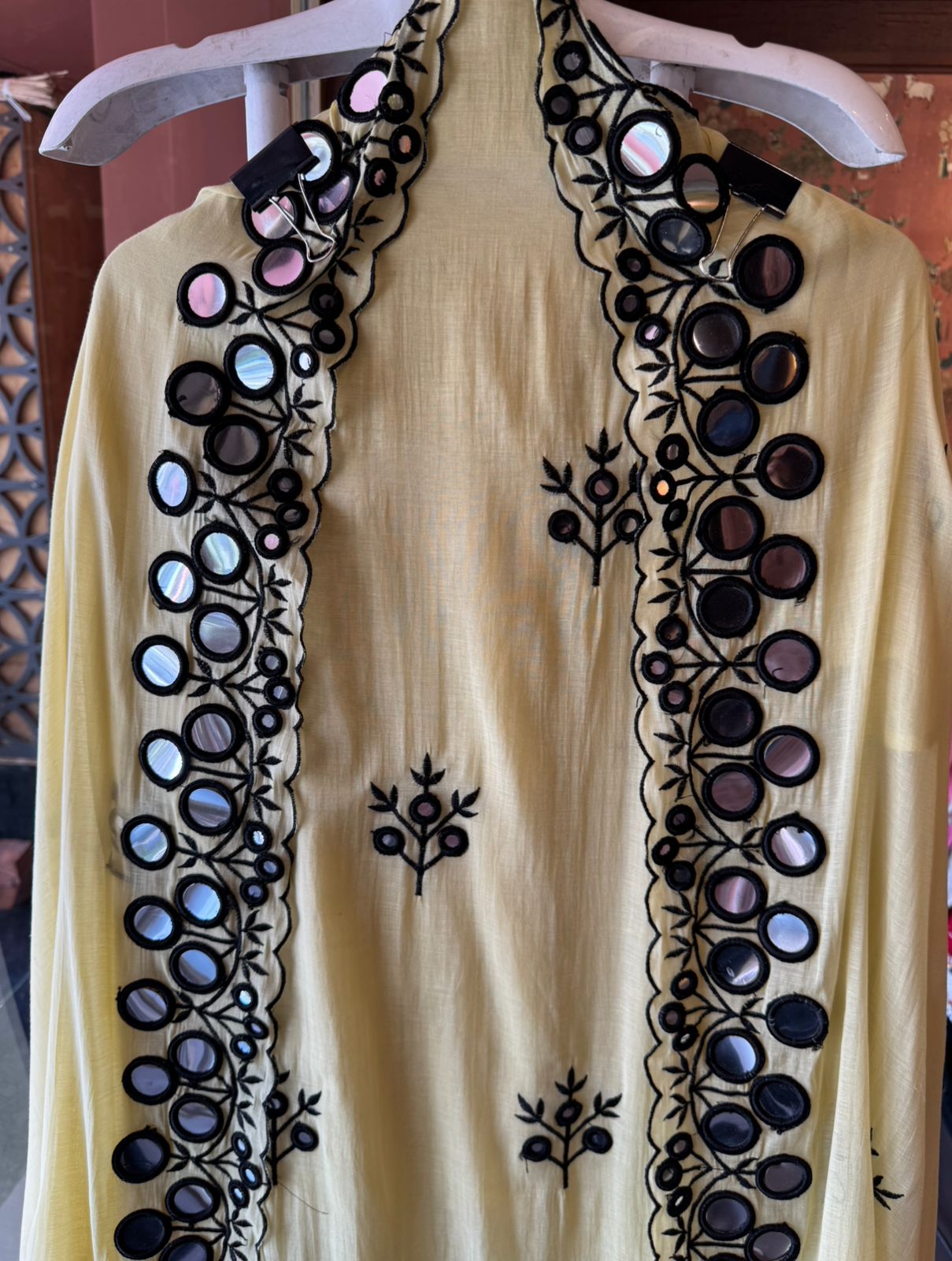 Paper Mirror Work Classic Suit