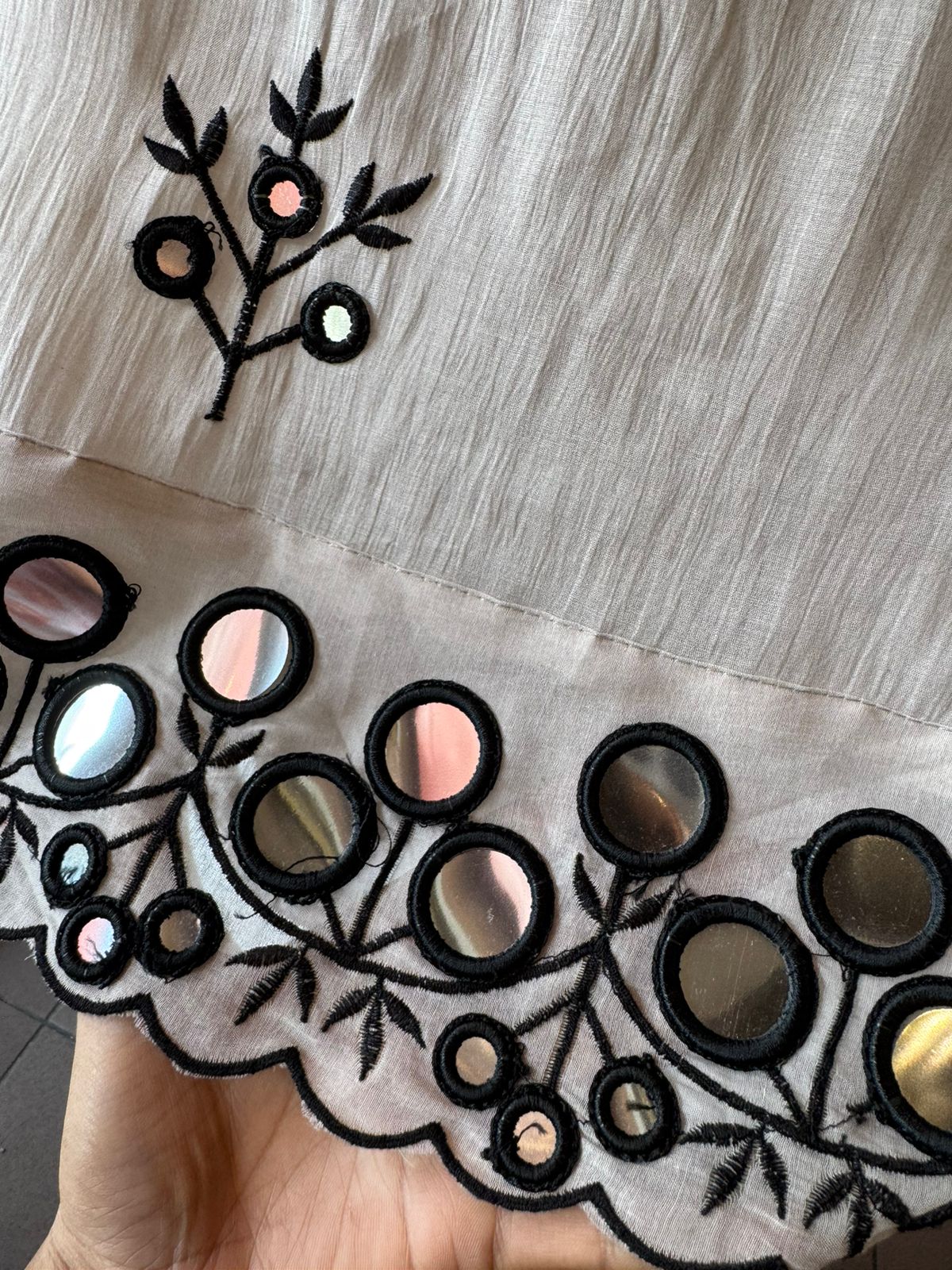 Paper Mirror Work Classic Suit