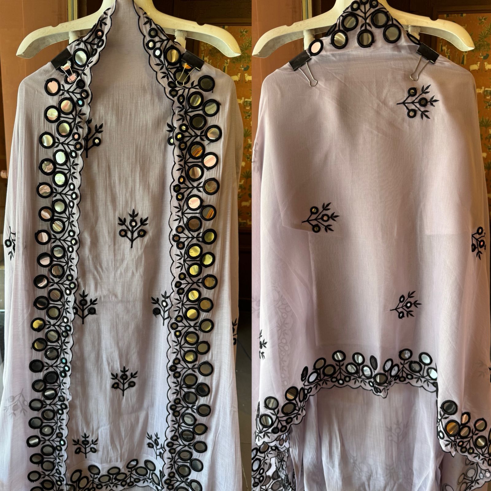 Paper Mirror Work Classic Suit