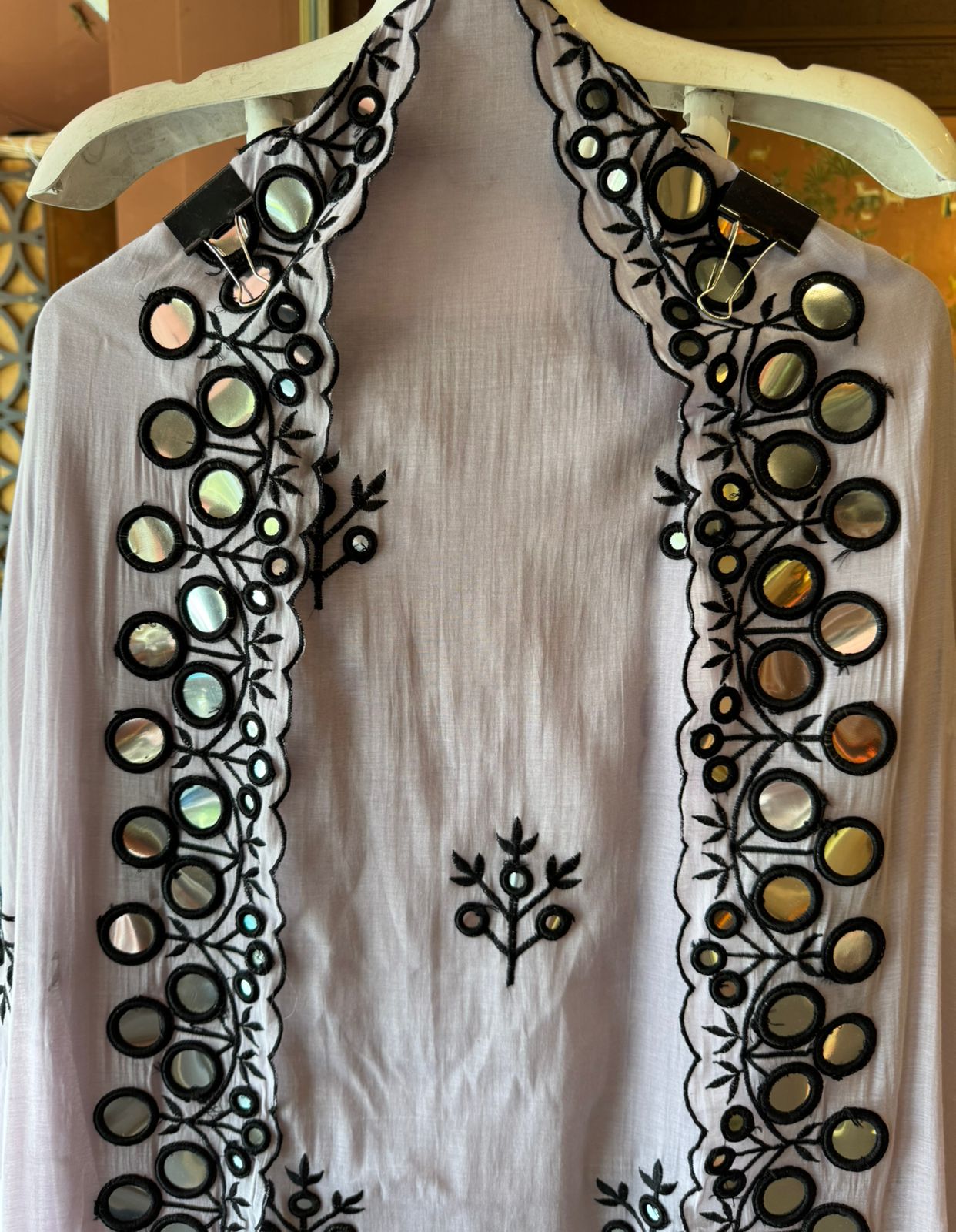 Paper Mirror Work Classic Suit