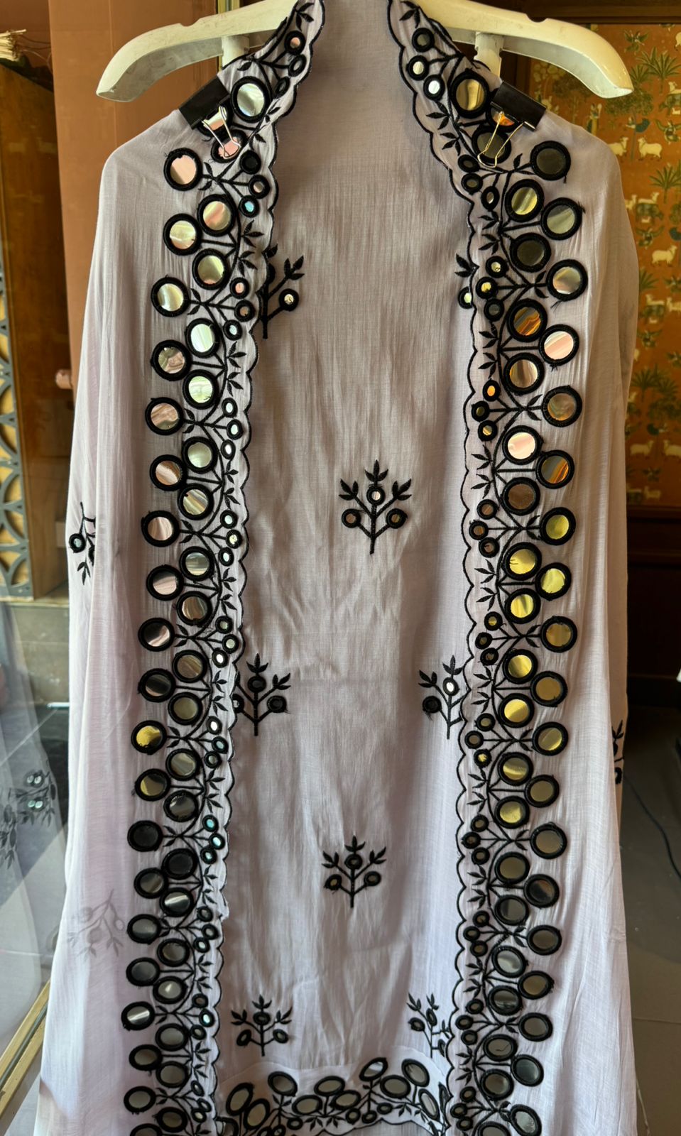 Paper Mirror Work Classic Suit
