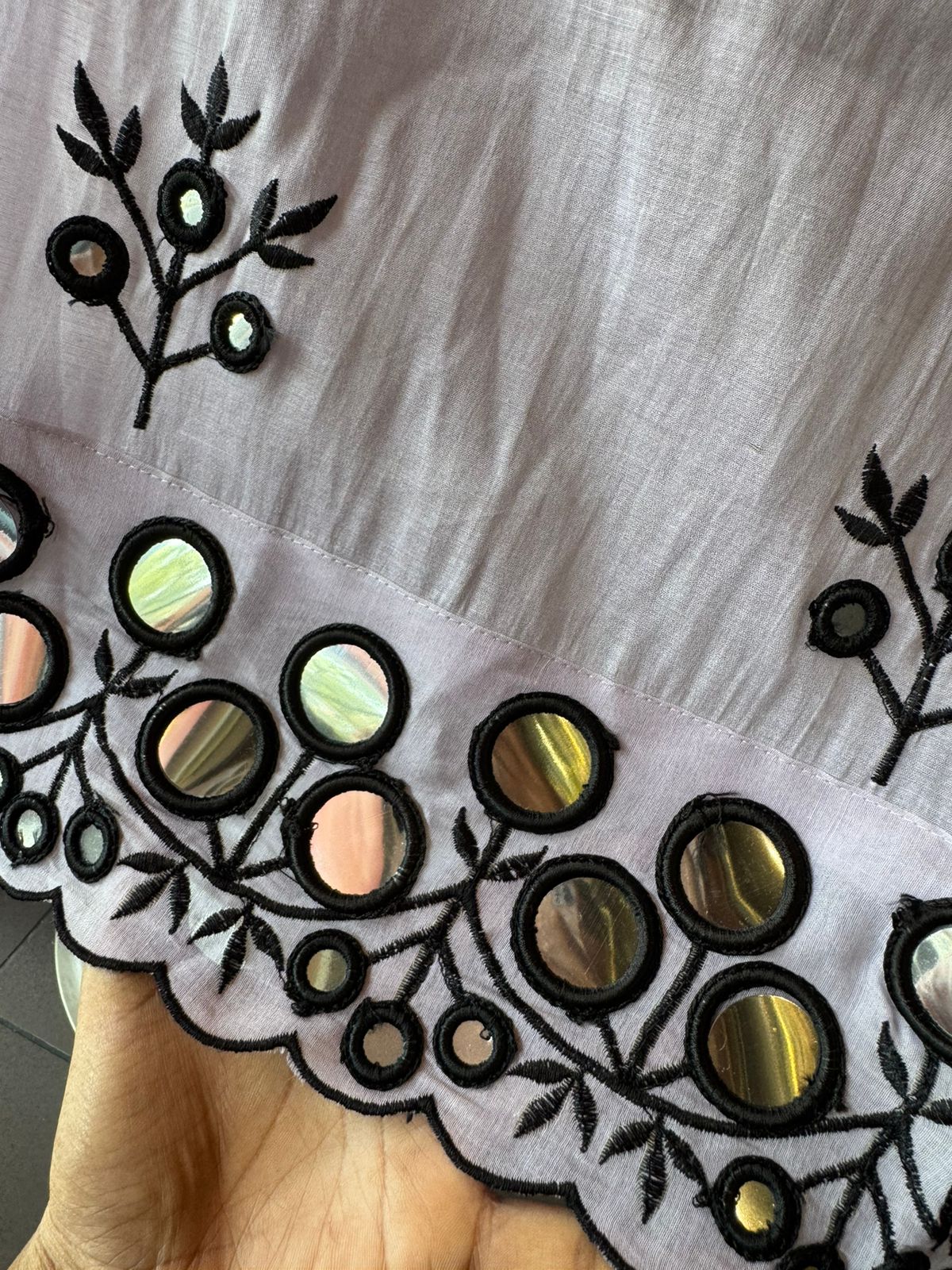 Paper Mirror Work Classic Suit