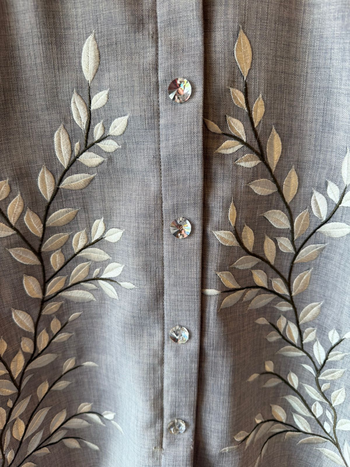 elegant embroidered Coord set