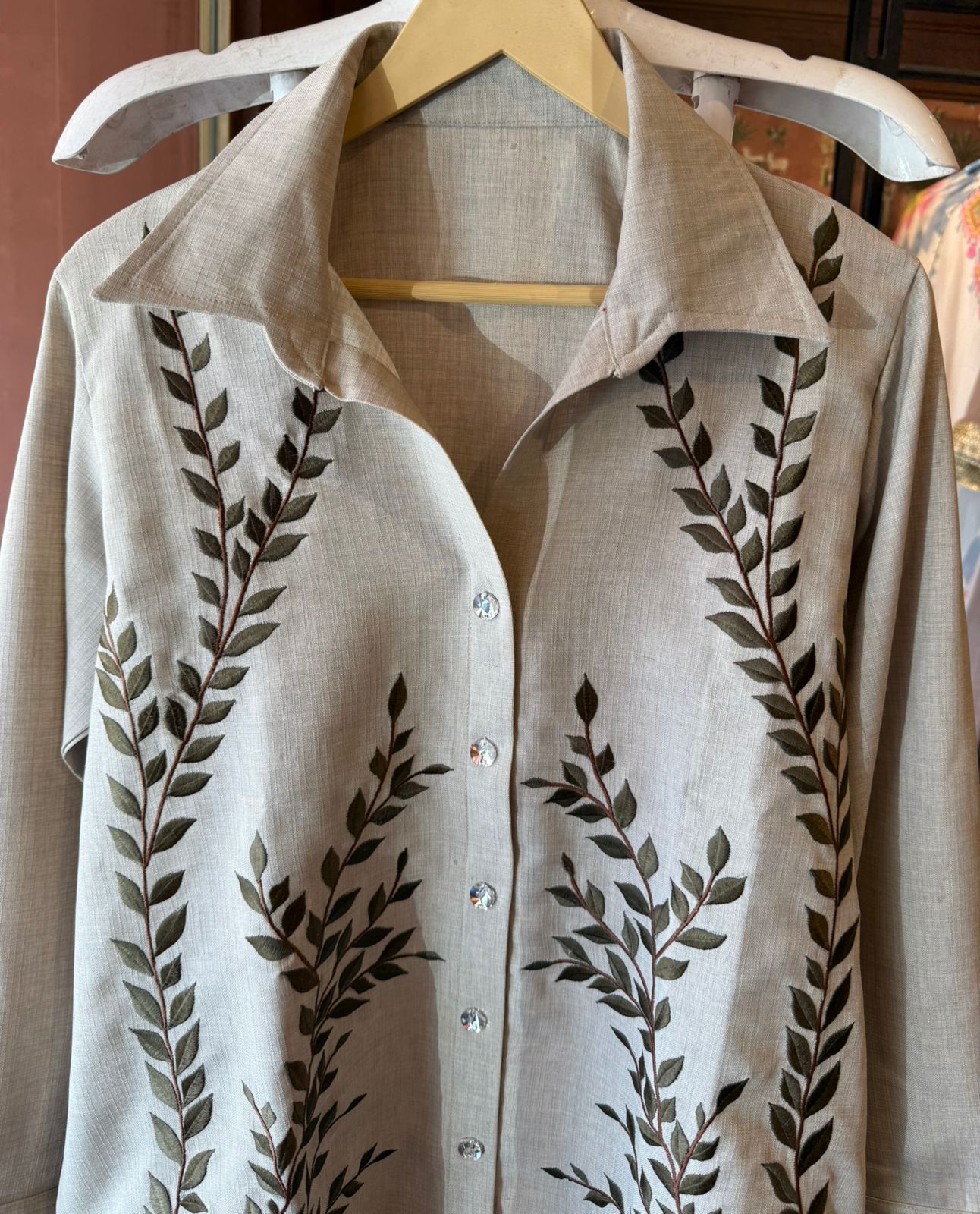 Elegant embroidered Coord