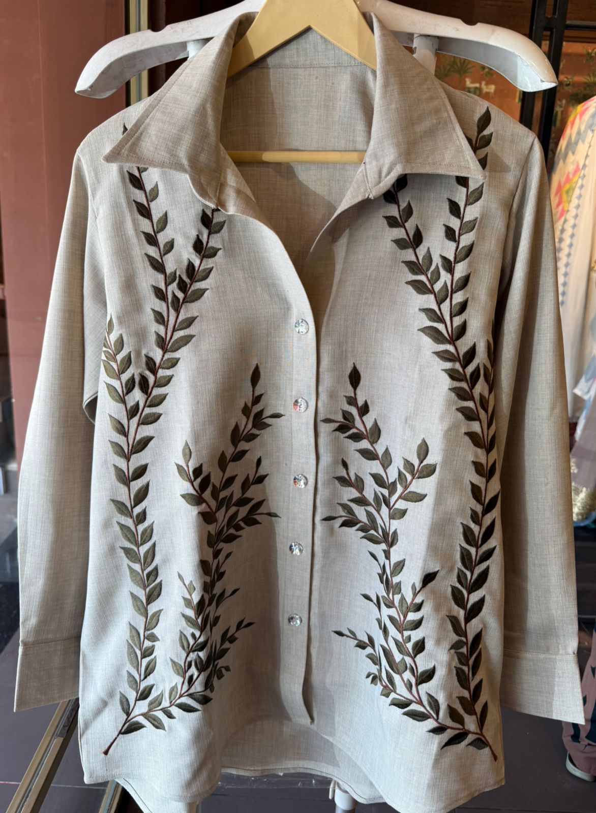 Elegant embroidered Coord