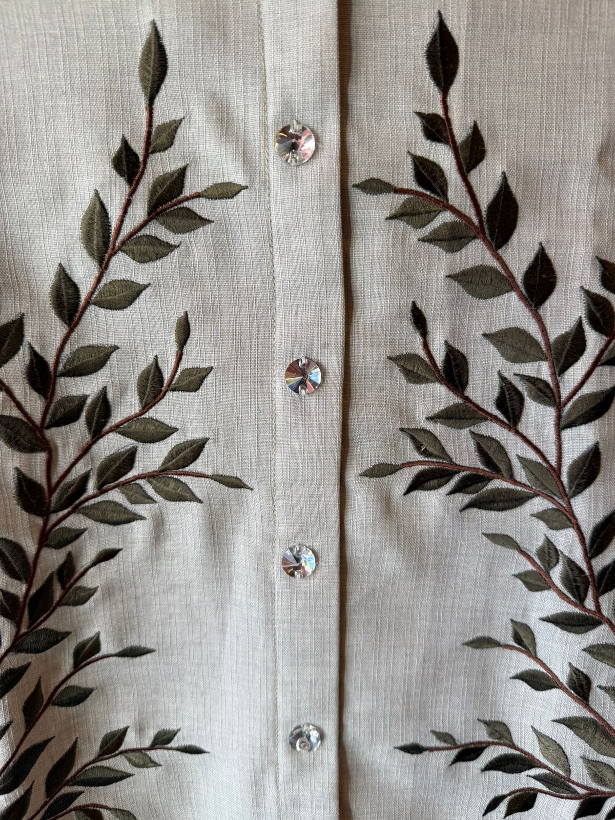 Elegant embroidered Coord