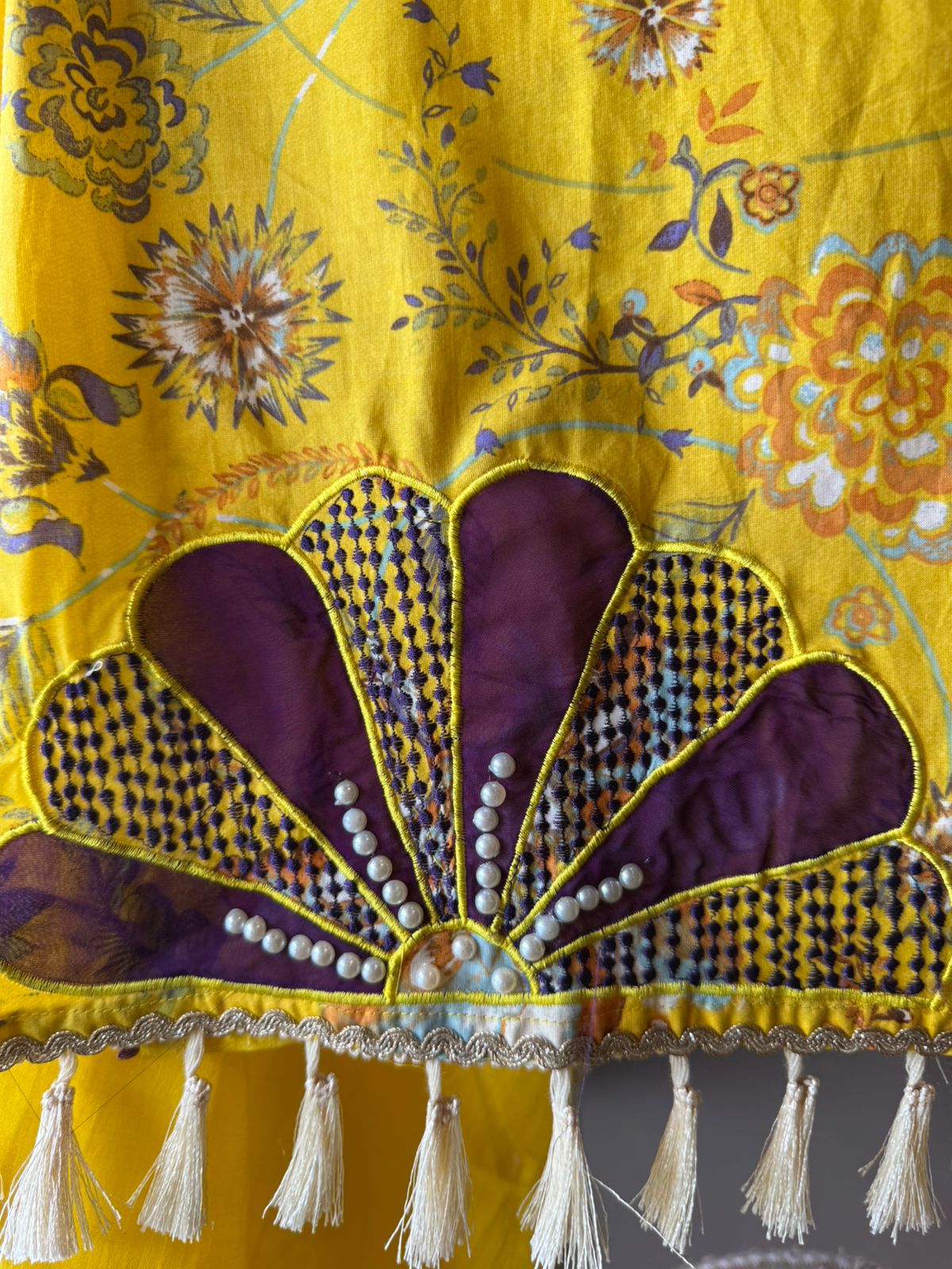 Sunshine Floral Printed Kurta