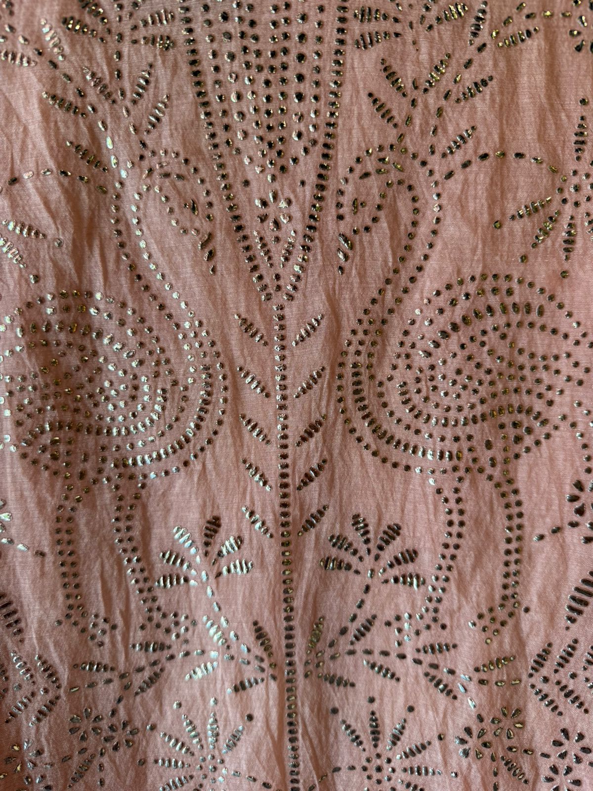 Mul cotton chanderi Unstitched Suits