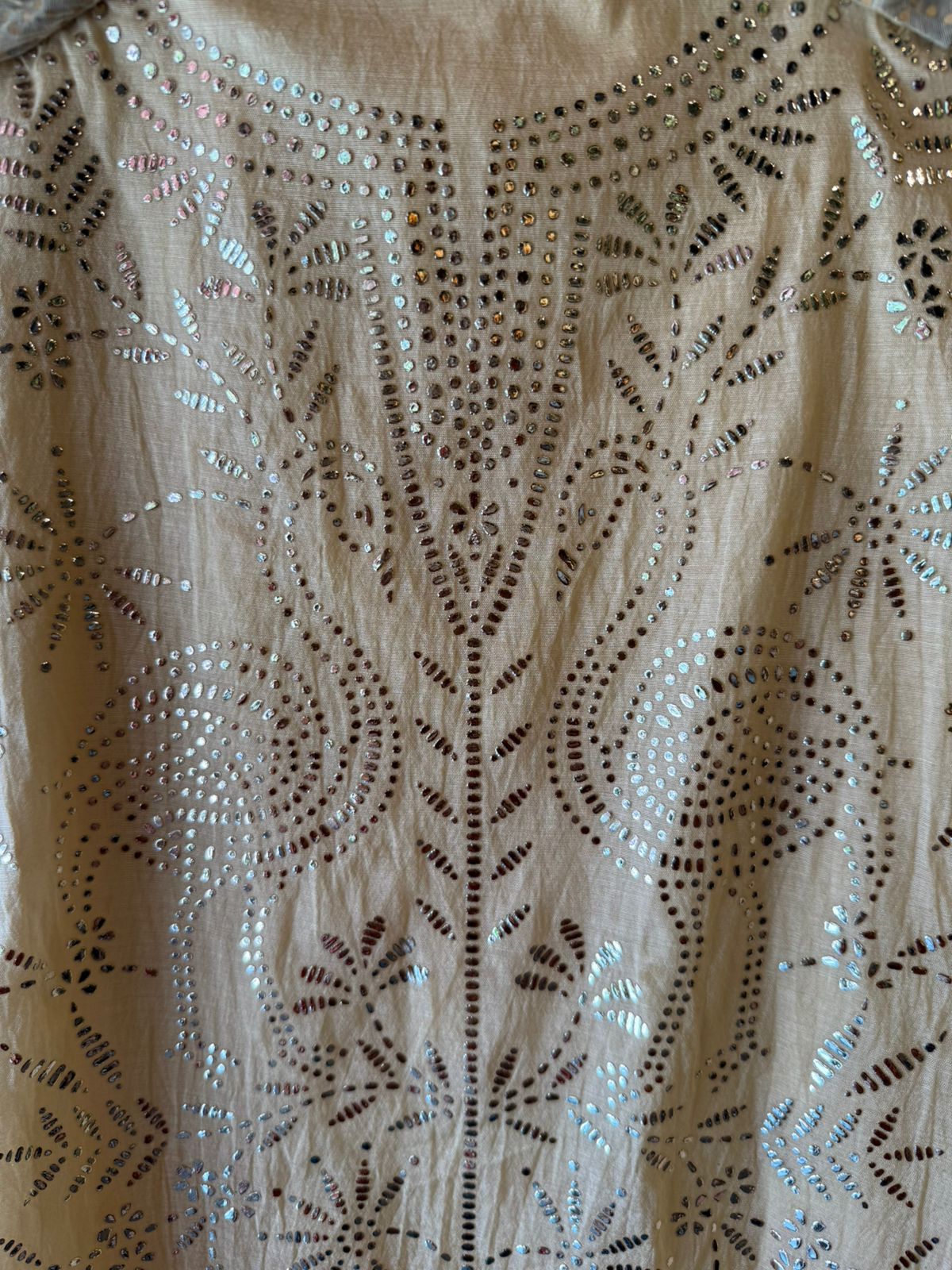 Mul cotton chanderi Unstitched Suits