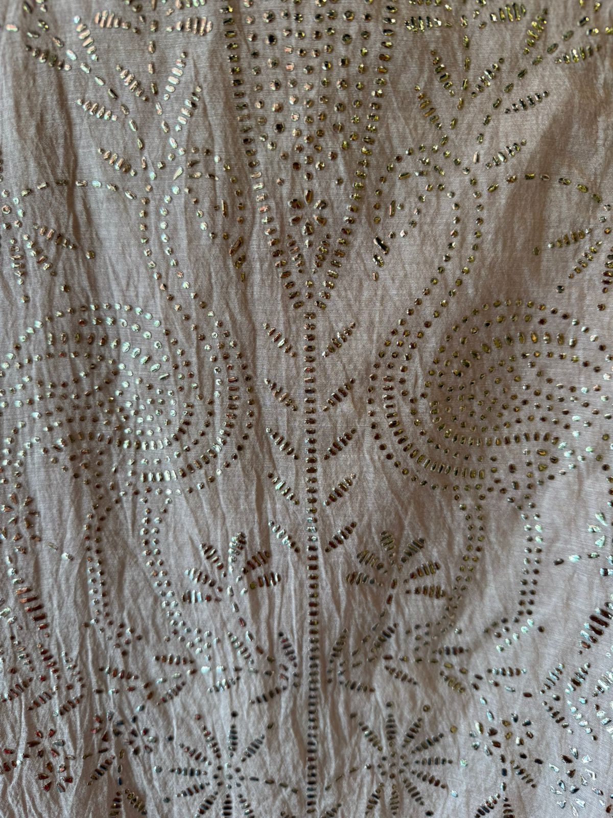 Mul cotton chanderi Unstitched Suits