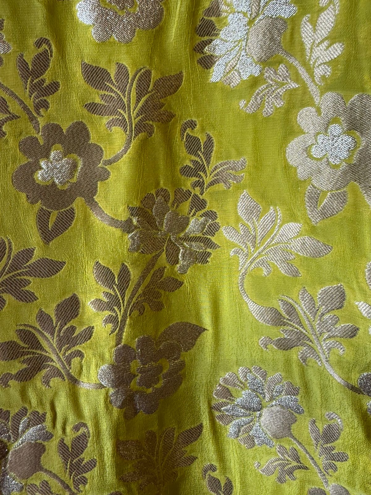 PURE BANARSI SILK BROCADE  ANARKALI SUIT