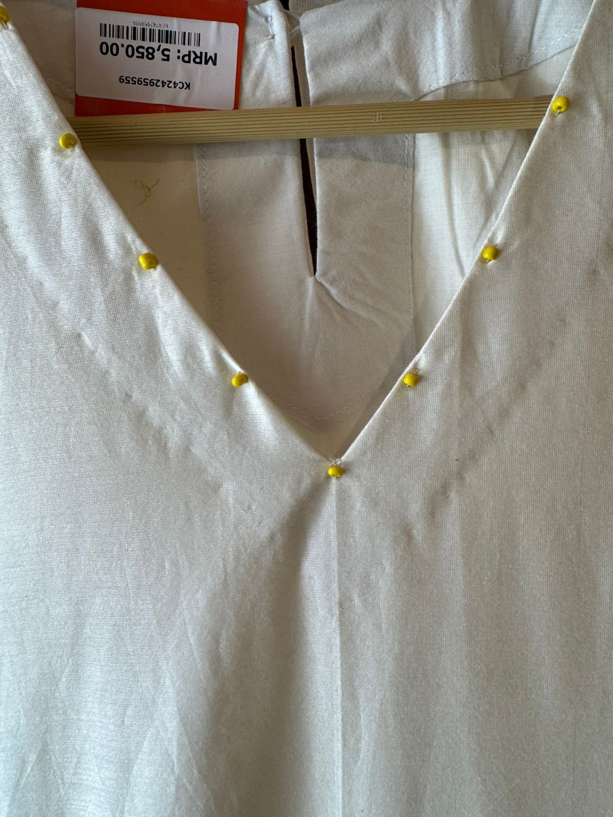 Floral Appliqué Kurta set