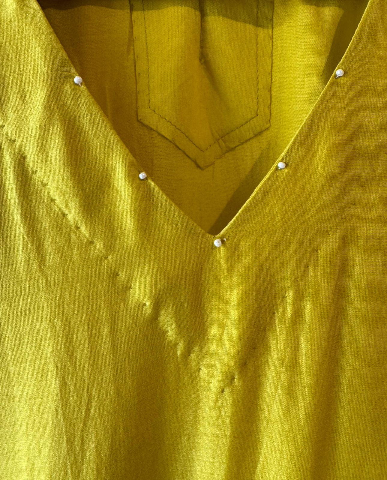 Floral Appliqué Kurta set