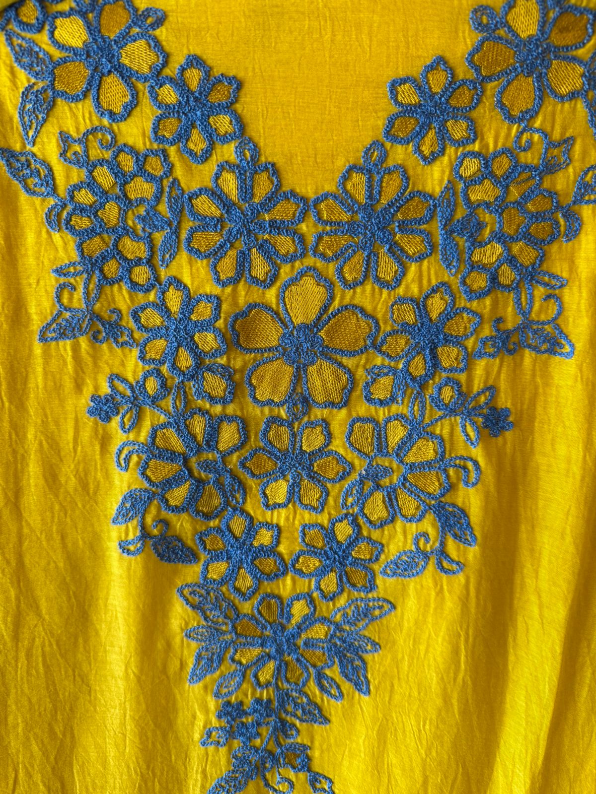 Intricate  floral embroidery beautifil suit