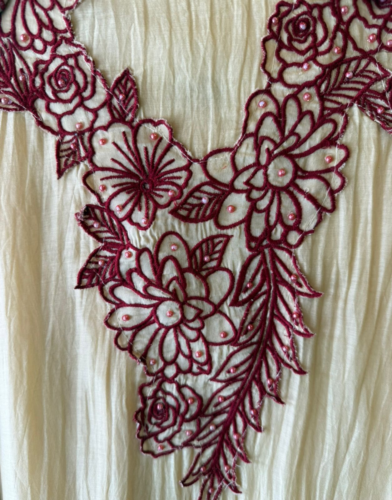 sophisticated Suit on Crushed Mul cotton