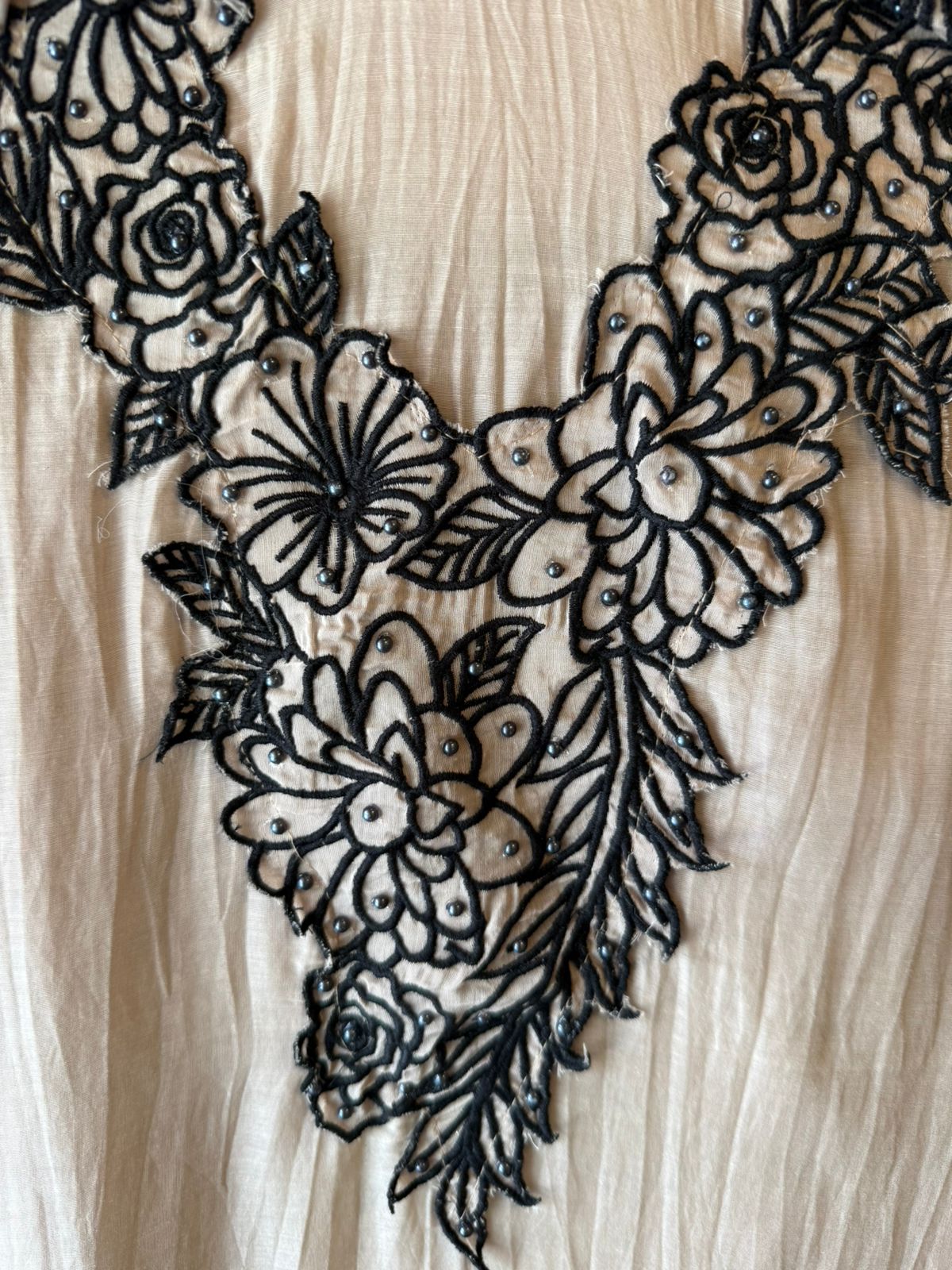 sophisticated Suit on Crushed Mul cotton