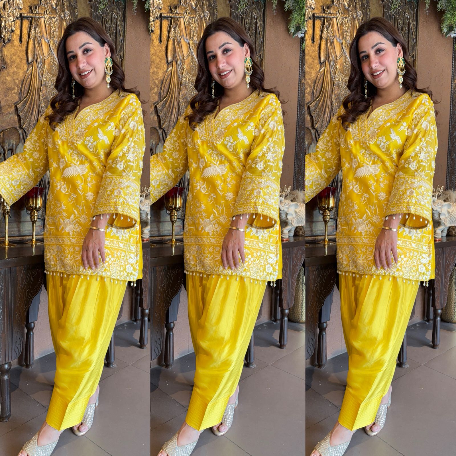 Elegant Embroidered Coord Set