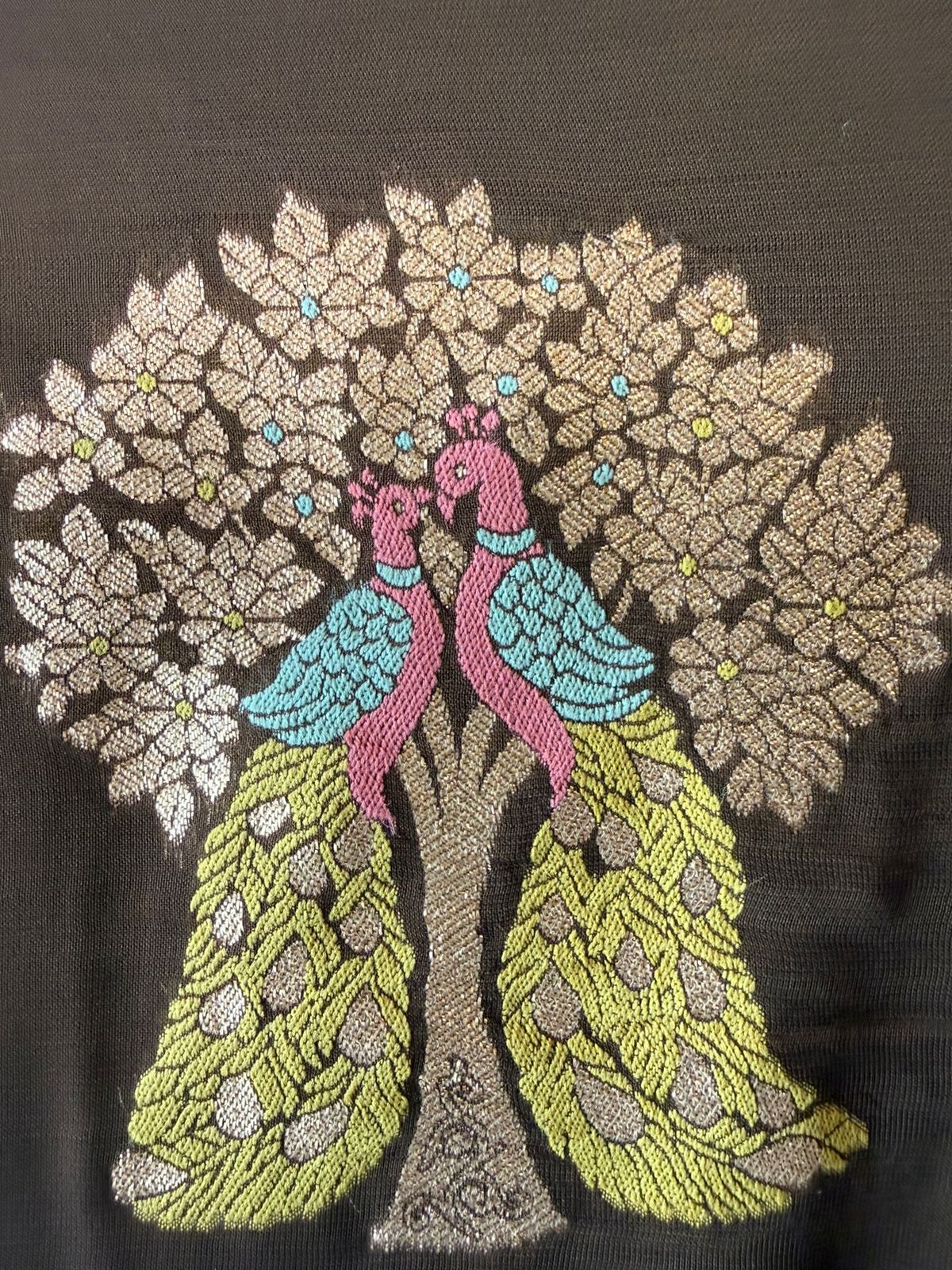 Silk with Smooth soft sheen and structured fall