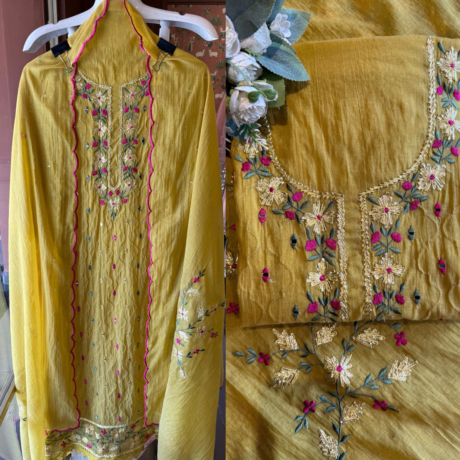 Ethnic wardrobe with this elegant Suit