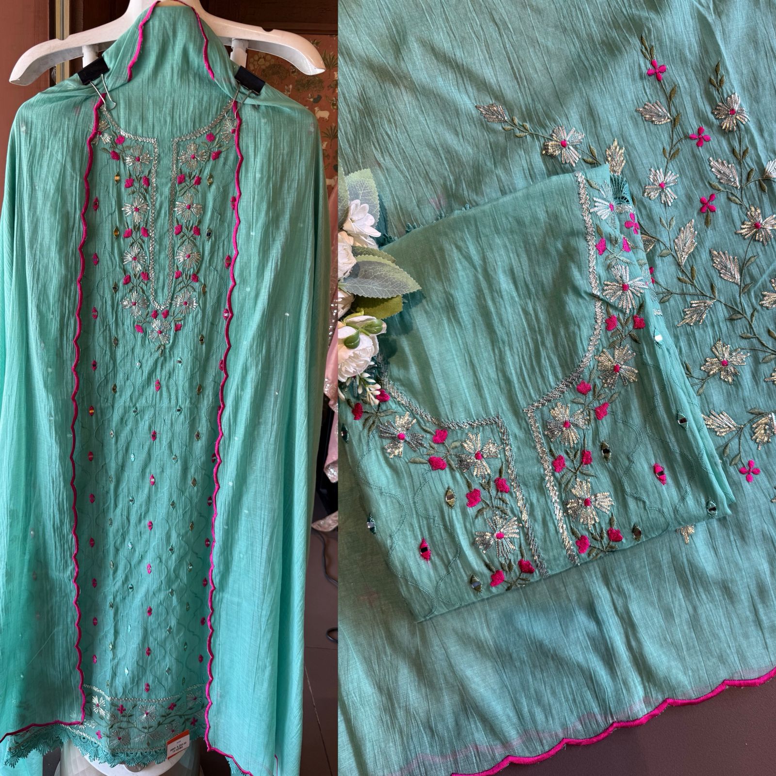Ethnic wardrobe with this elegant Suit