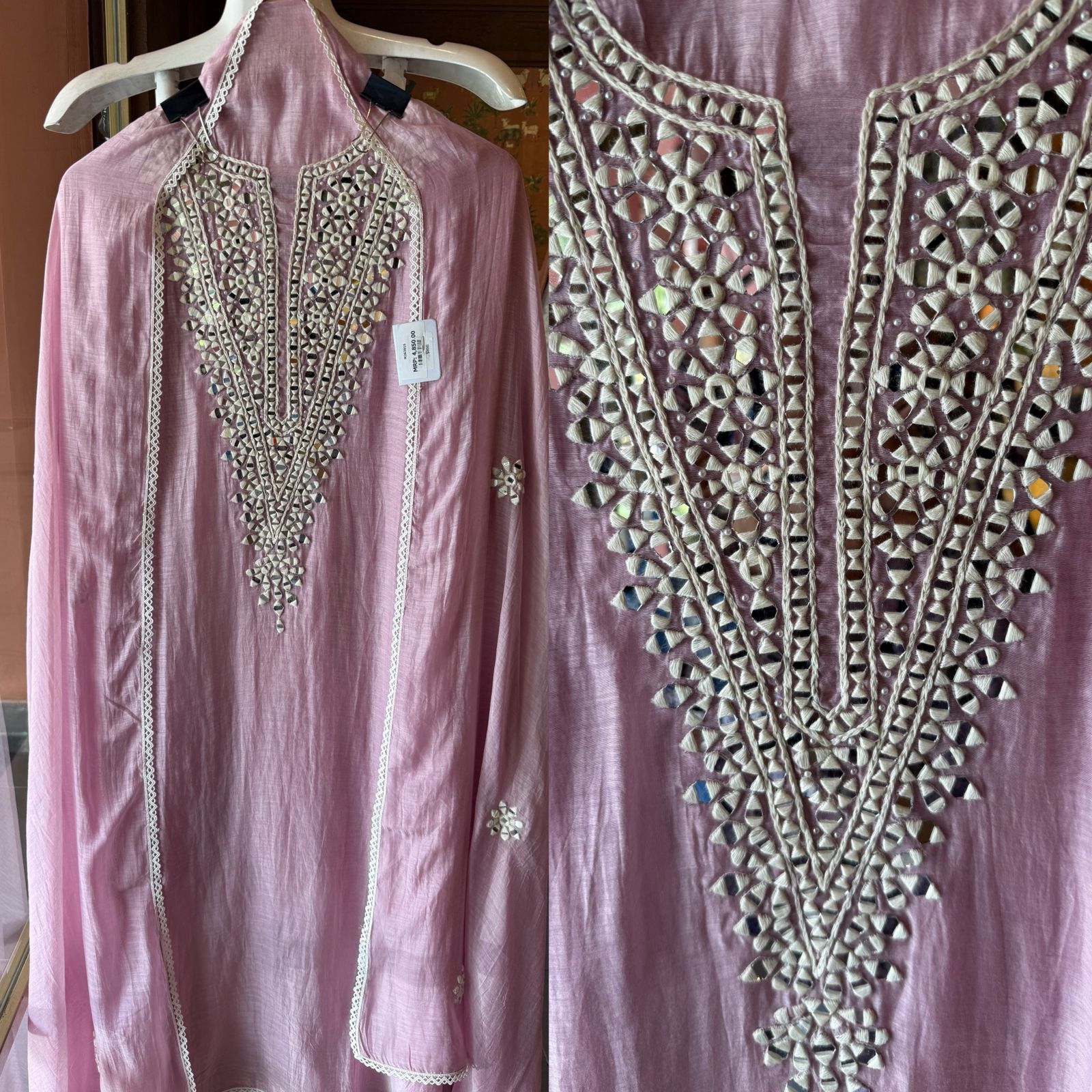 Luxurious Mul cotton unstitched suit