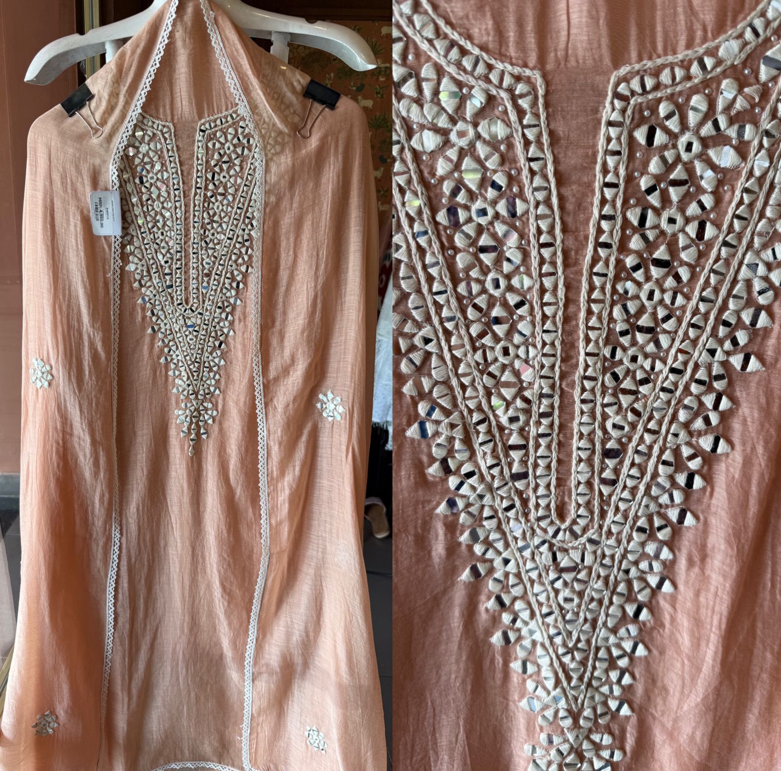 Luxurious Mul cotton unstitched suit