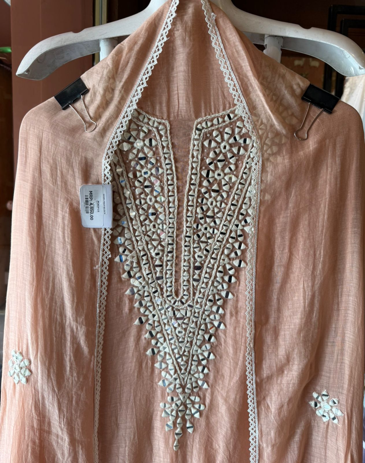 Luxurious Mul cotton unstitched suit