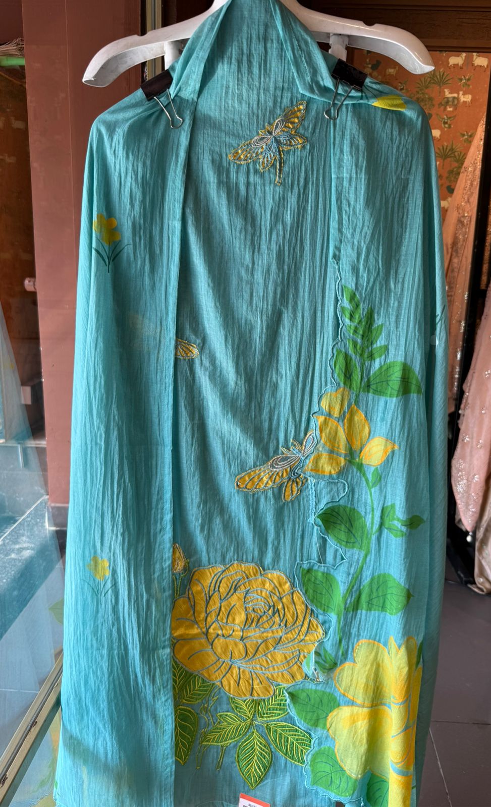Lightweight pure Mul with a natural crinkled texture