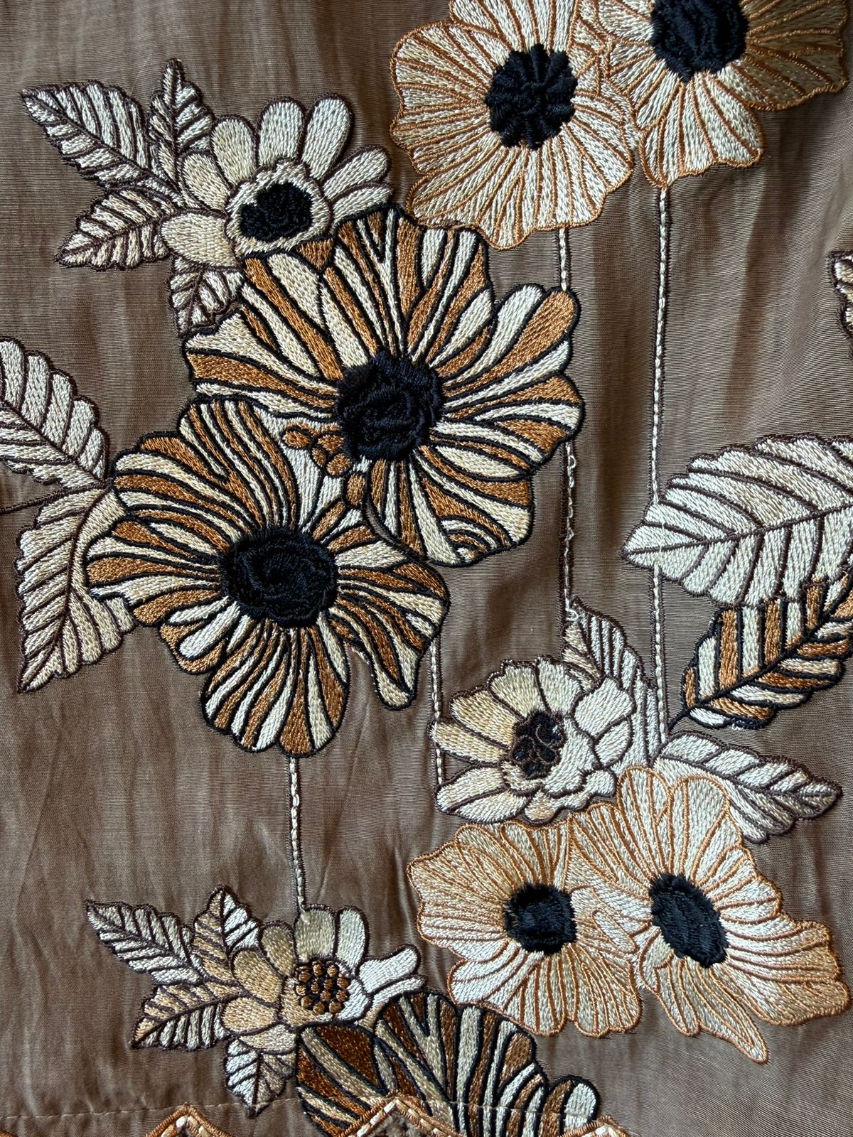 Floral Embroidered Unstitched Suit set
