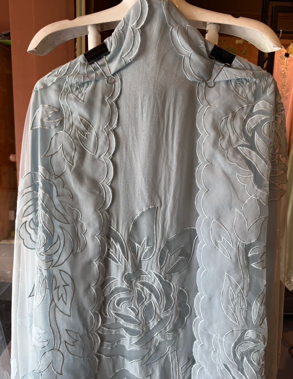 Soft organza unstitched Suit